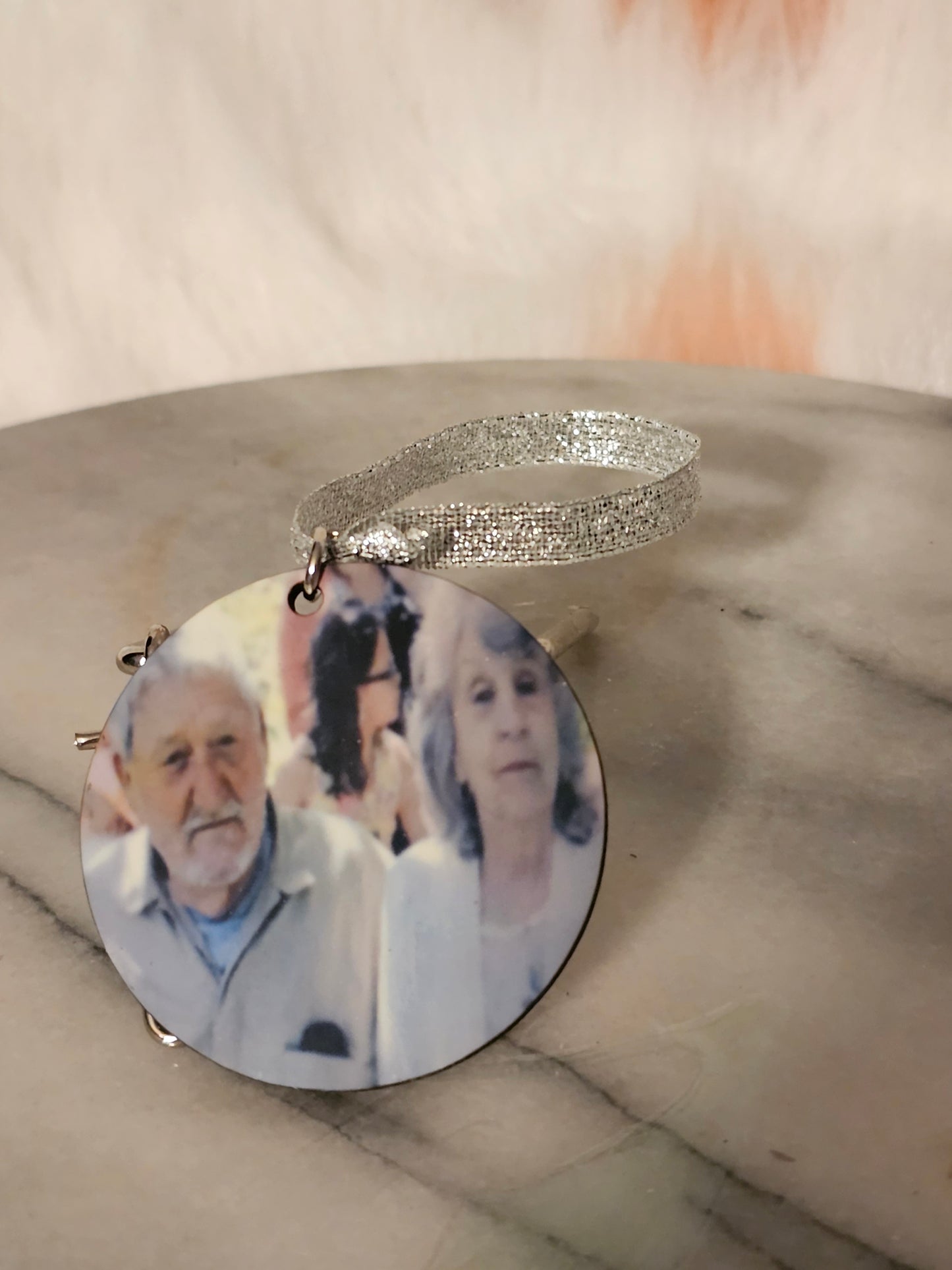 2 inch sublimation In loving memory christmas oranment