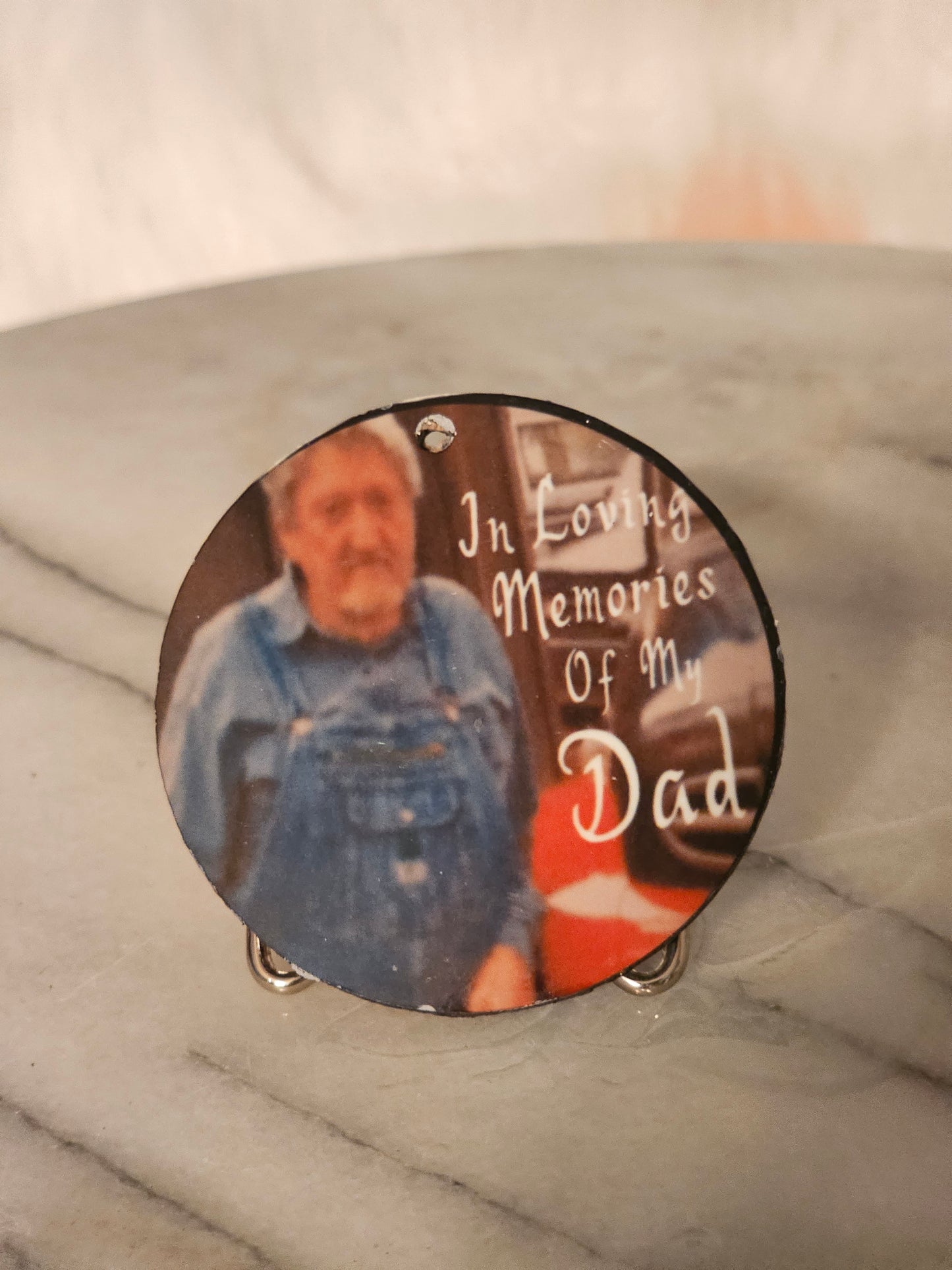 2 inch Personalized In Memory of my dad refrigerator Magnet