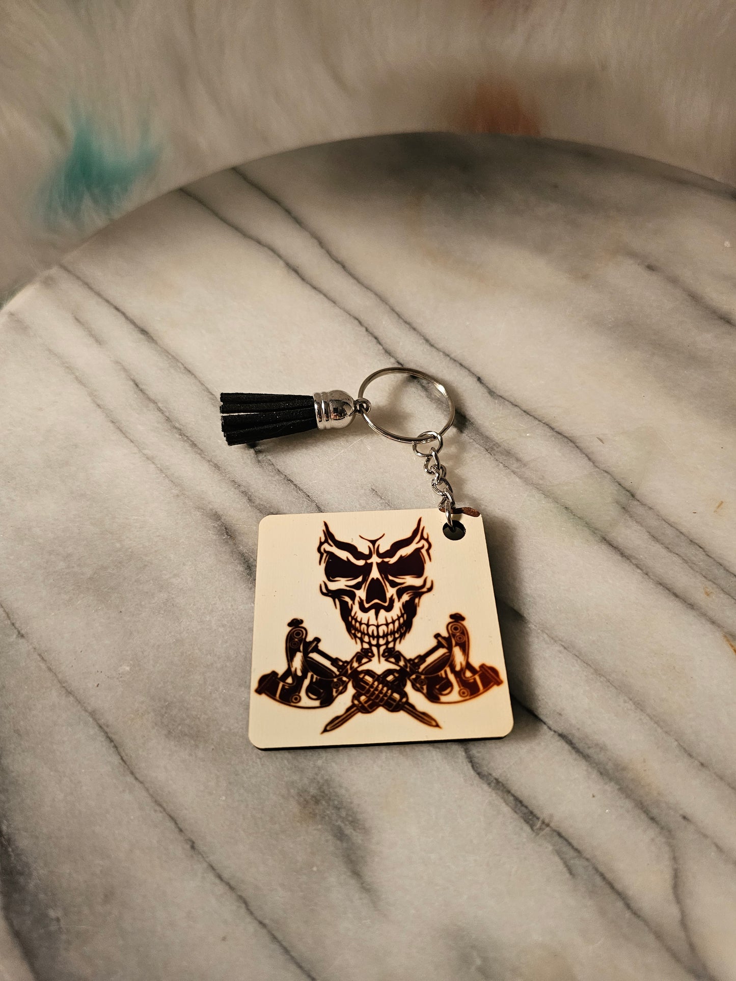 Sublimation square I am going to get you Keychain