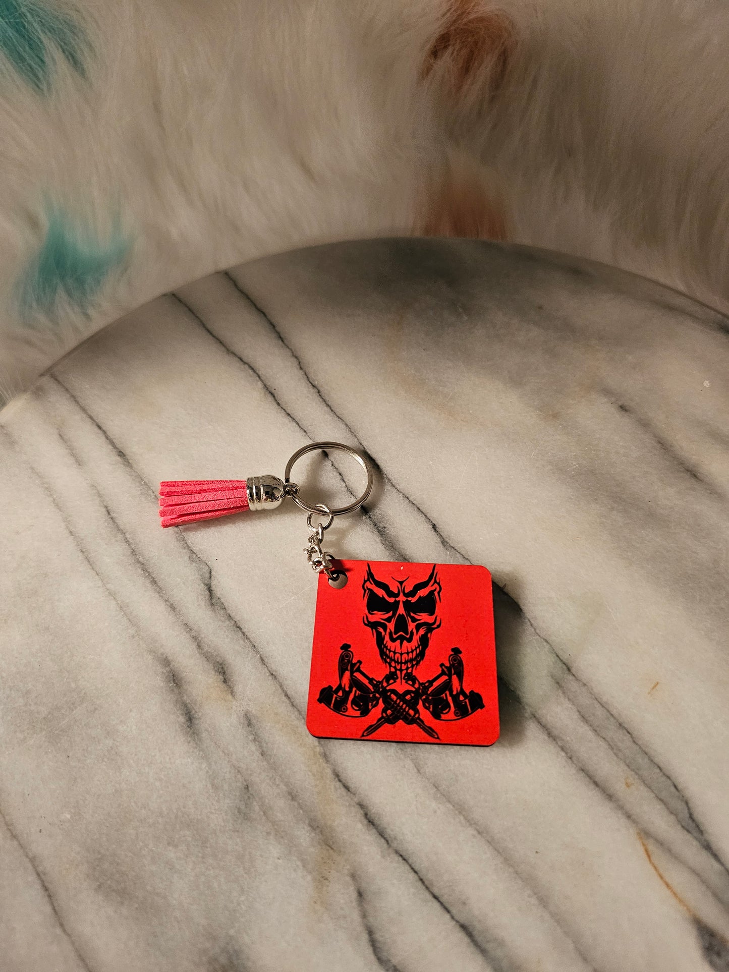 Sublimation square I am going to get you Keychain