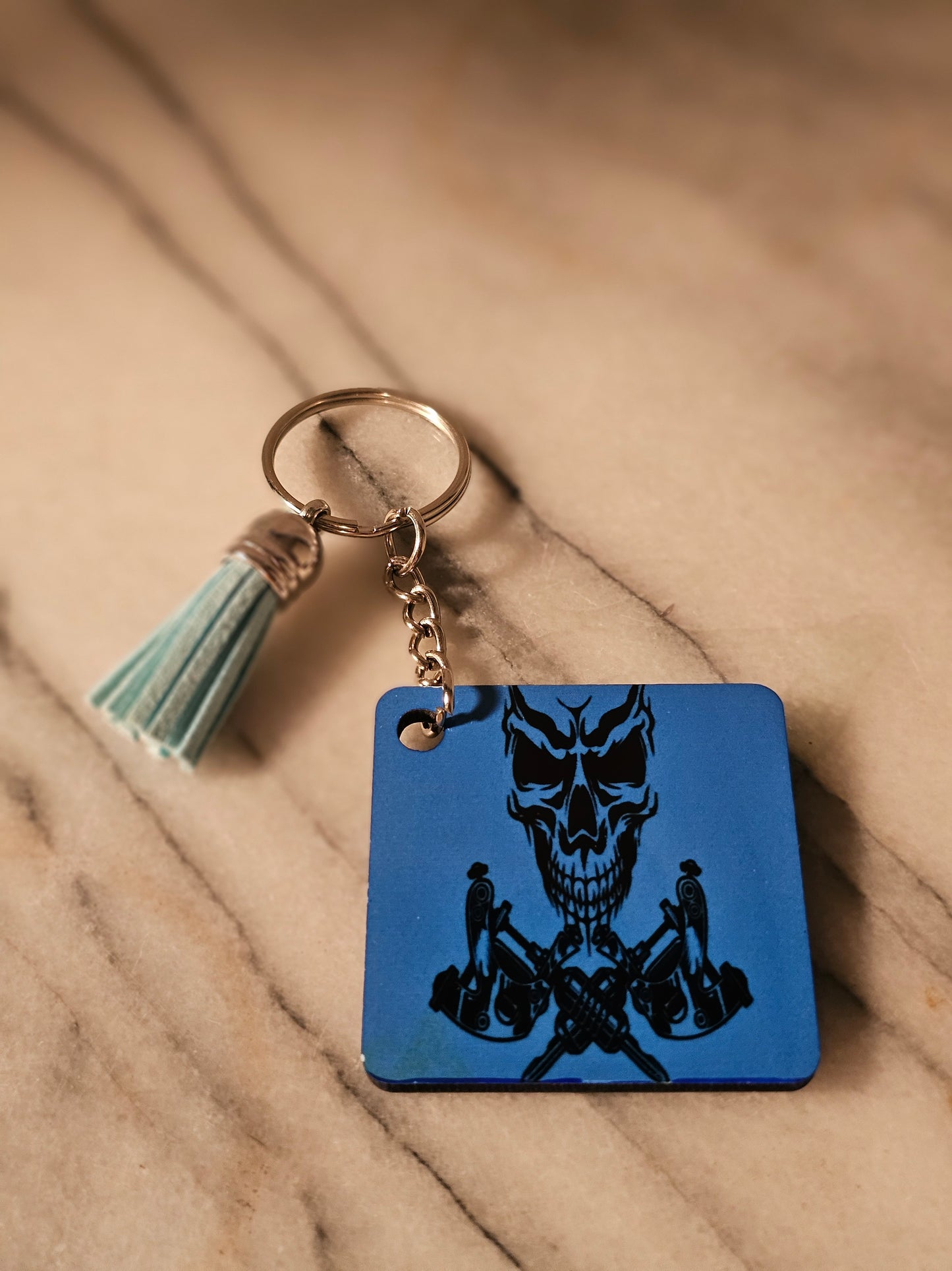 Sublimation square I am going to get you Keychain