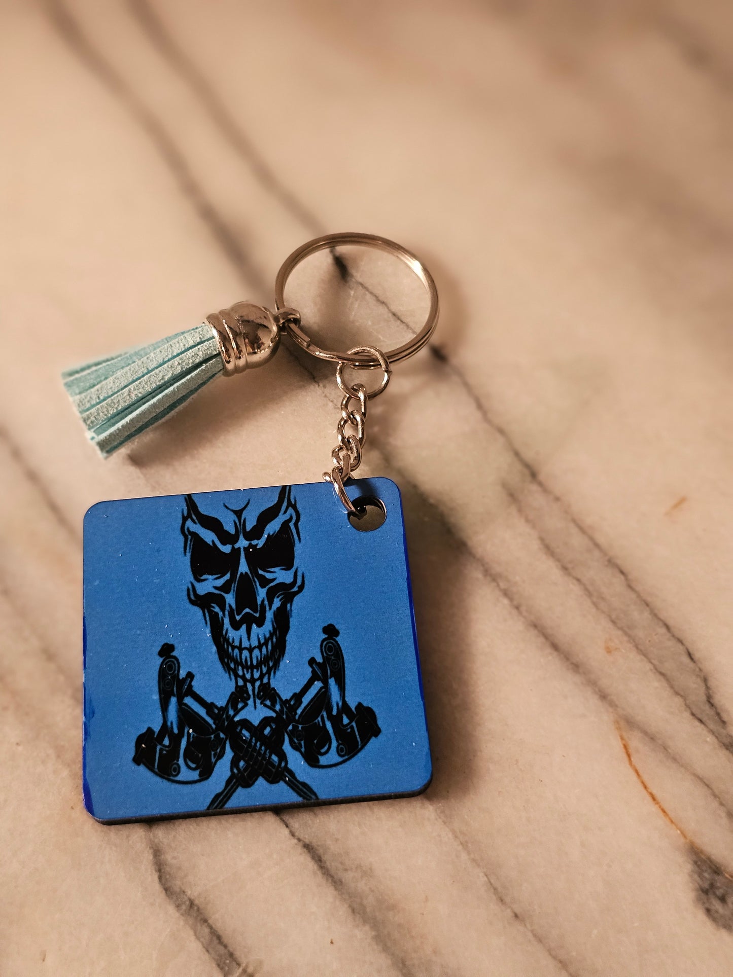 Sublimation square I am going to get you Keychain