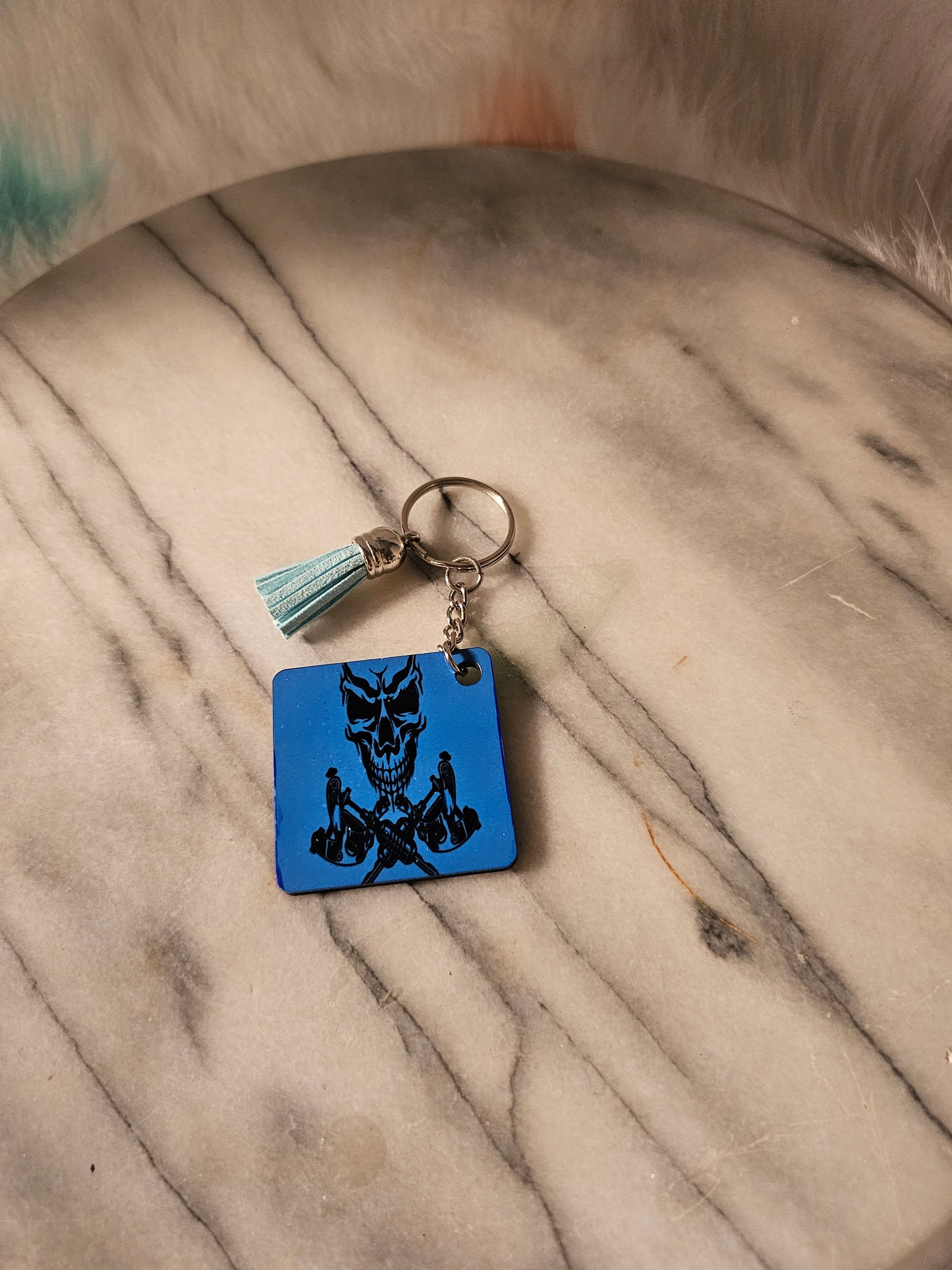 Sublimation square I am going to get you Keychain
