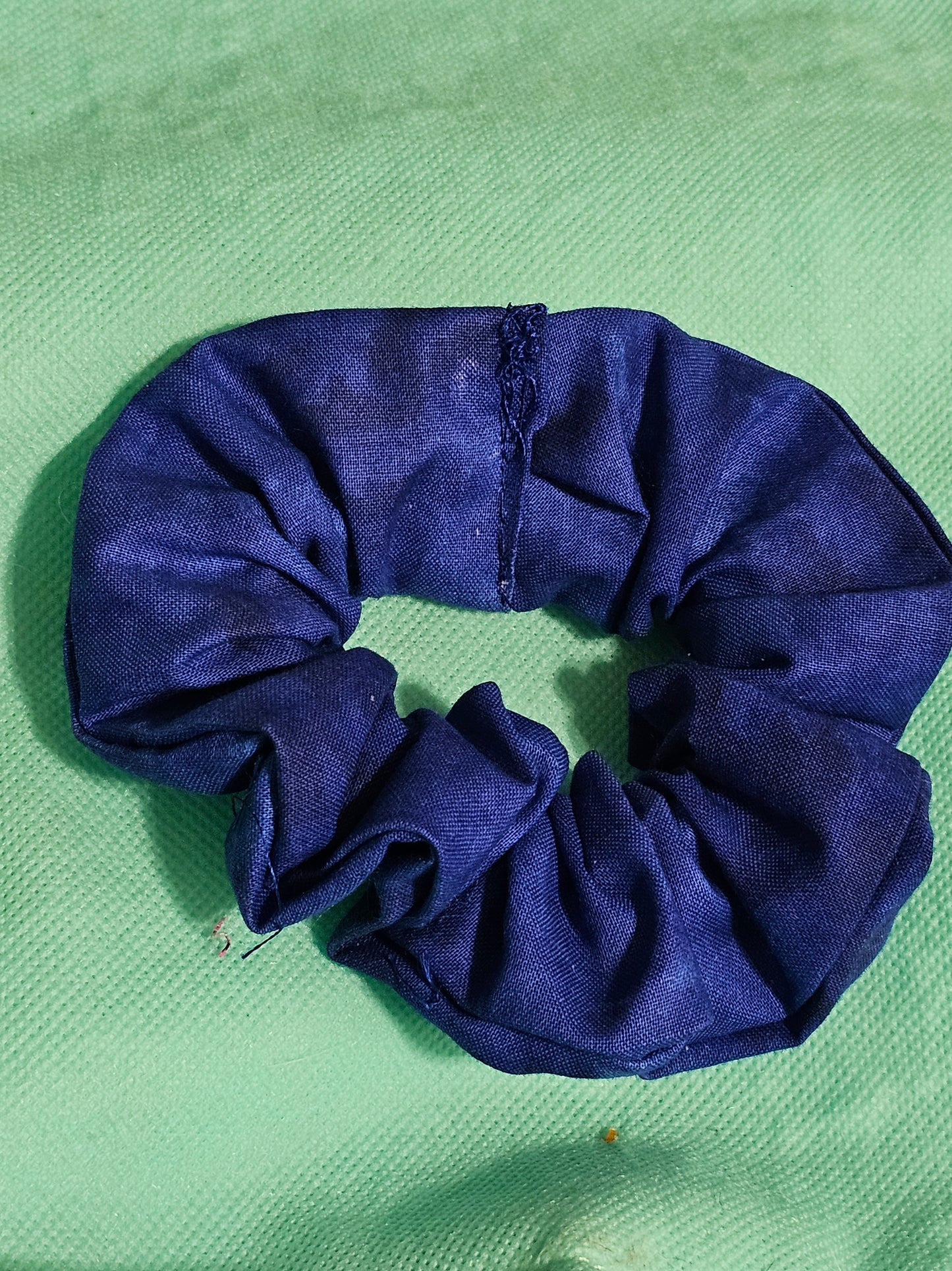 Midnight standard blue scrunche