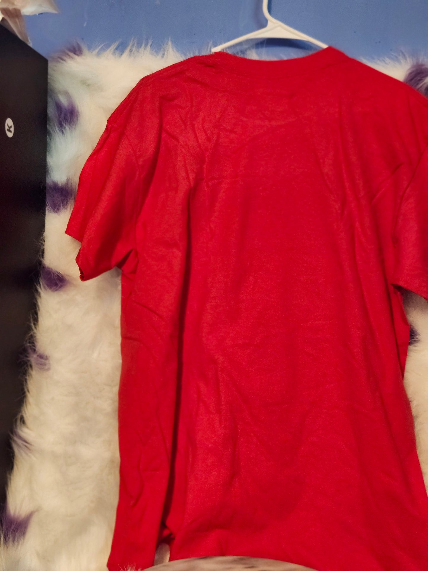 Size L 100% cotton Red God bless America Tshirt