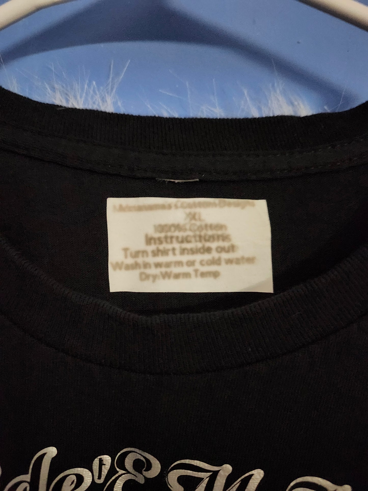 XL 100% cotton Ride'em hard Harley Davidson black T-Shirt
