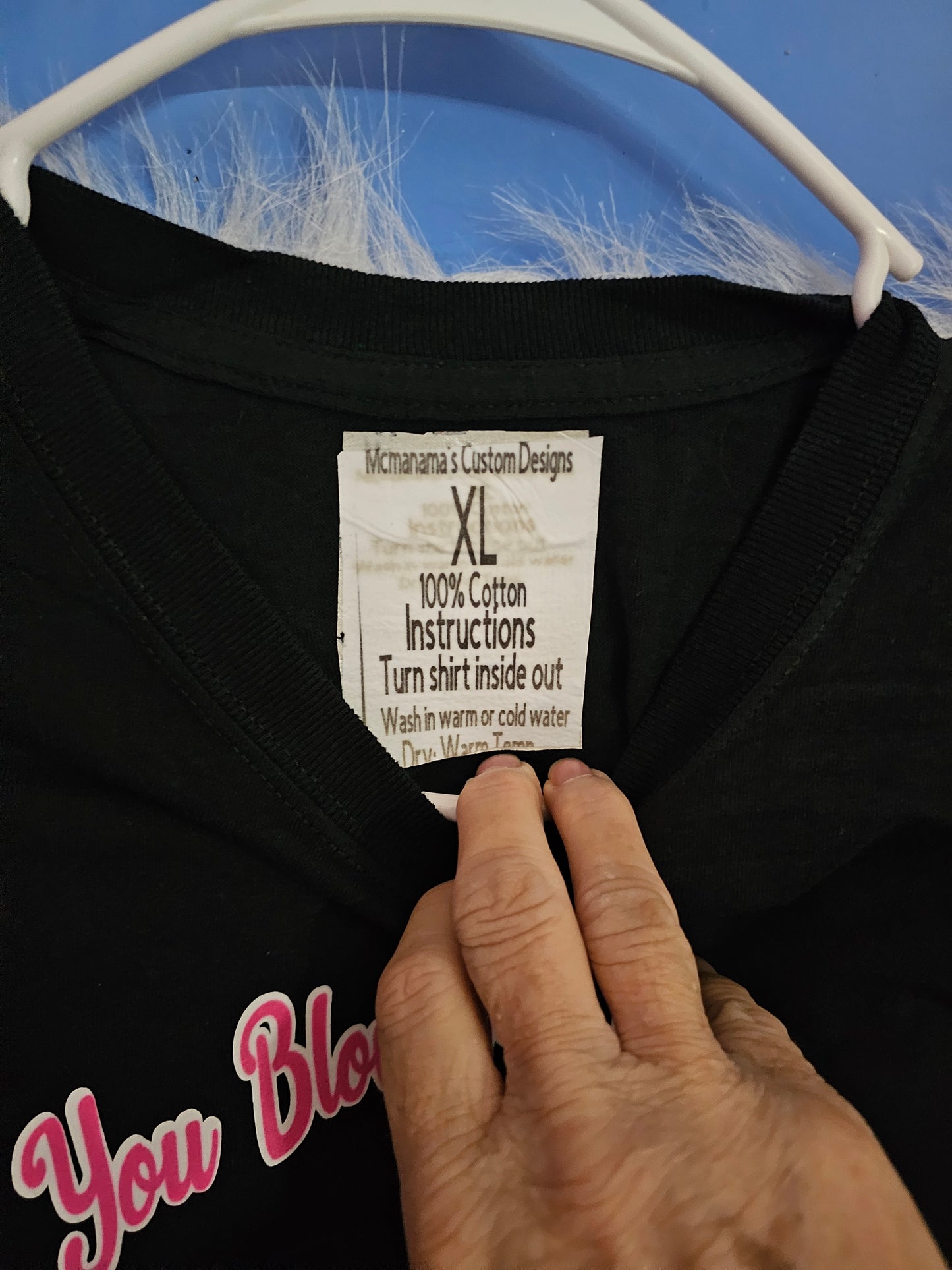 Size XL 100% cotton Rock your world Tshirt