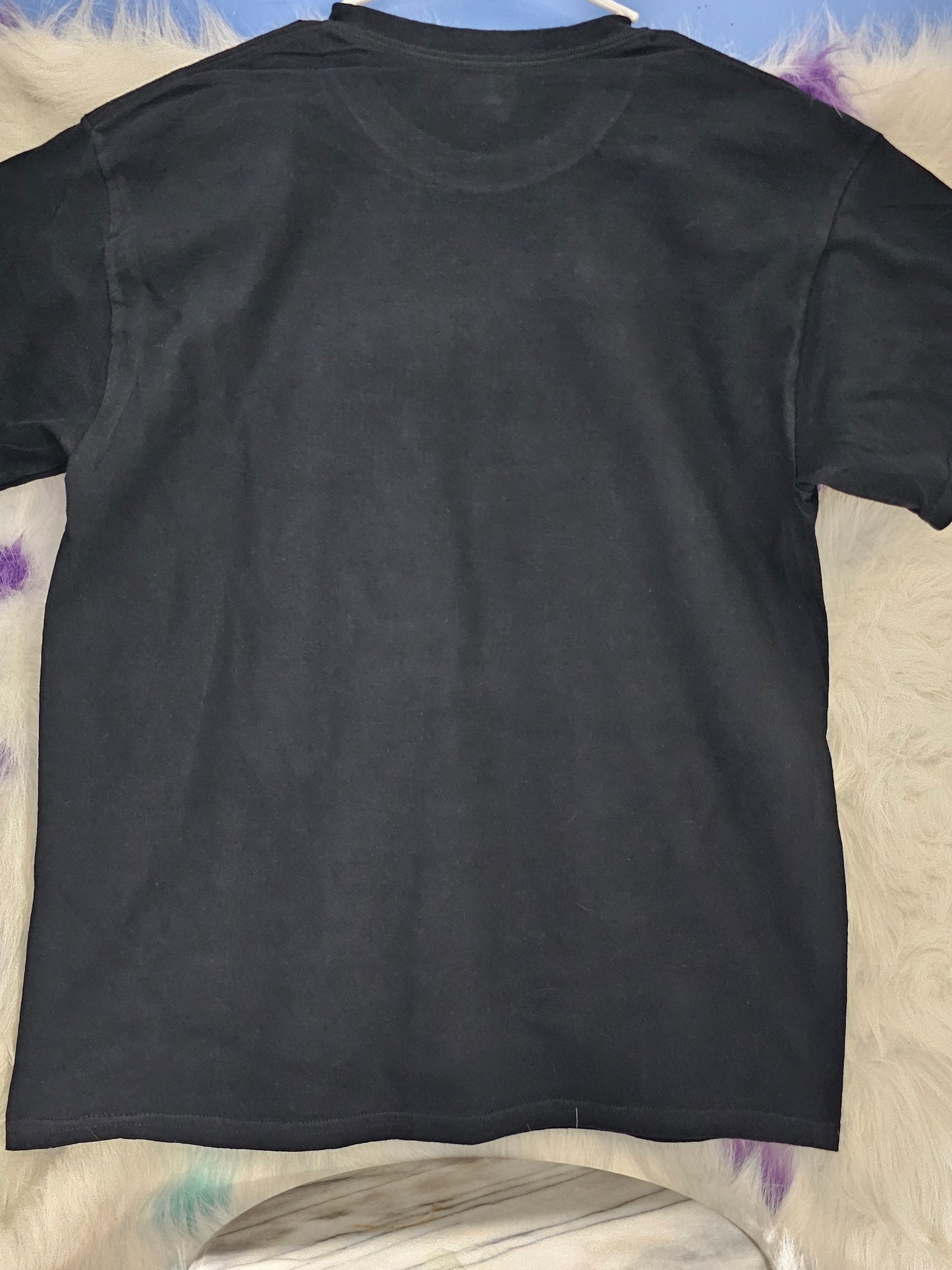 Size L 100% cotton Black I'm here for the snacks Tshirt
