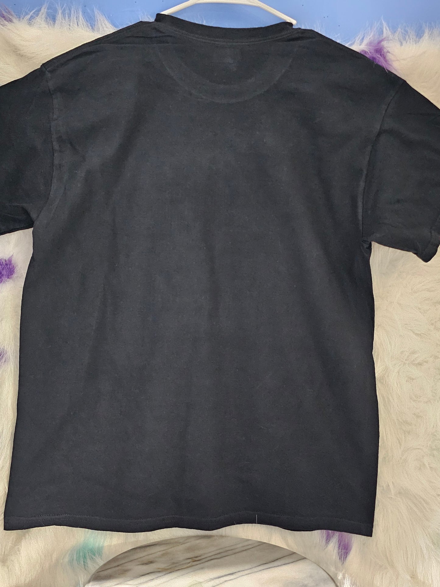 Size L 100% cotton Black I'm here for the snacks Tshirt