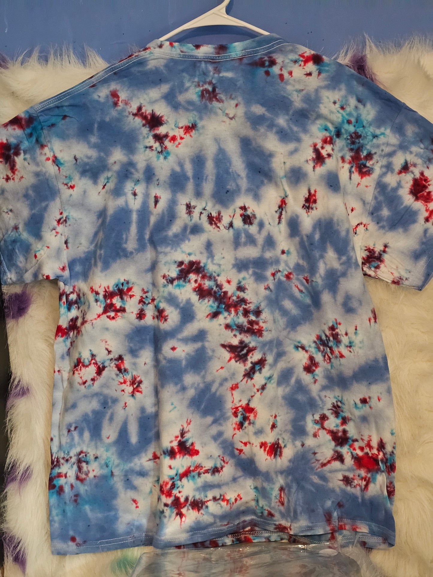 Size XL 100% cotton tye dye Just a girl who loves America