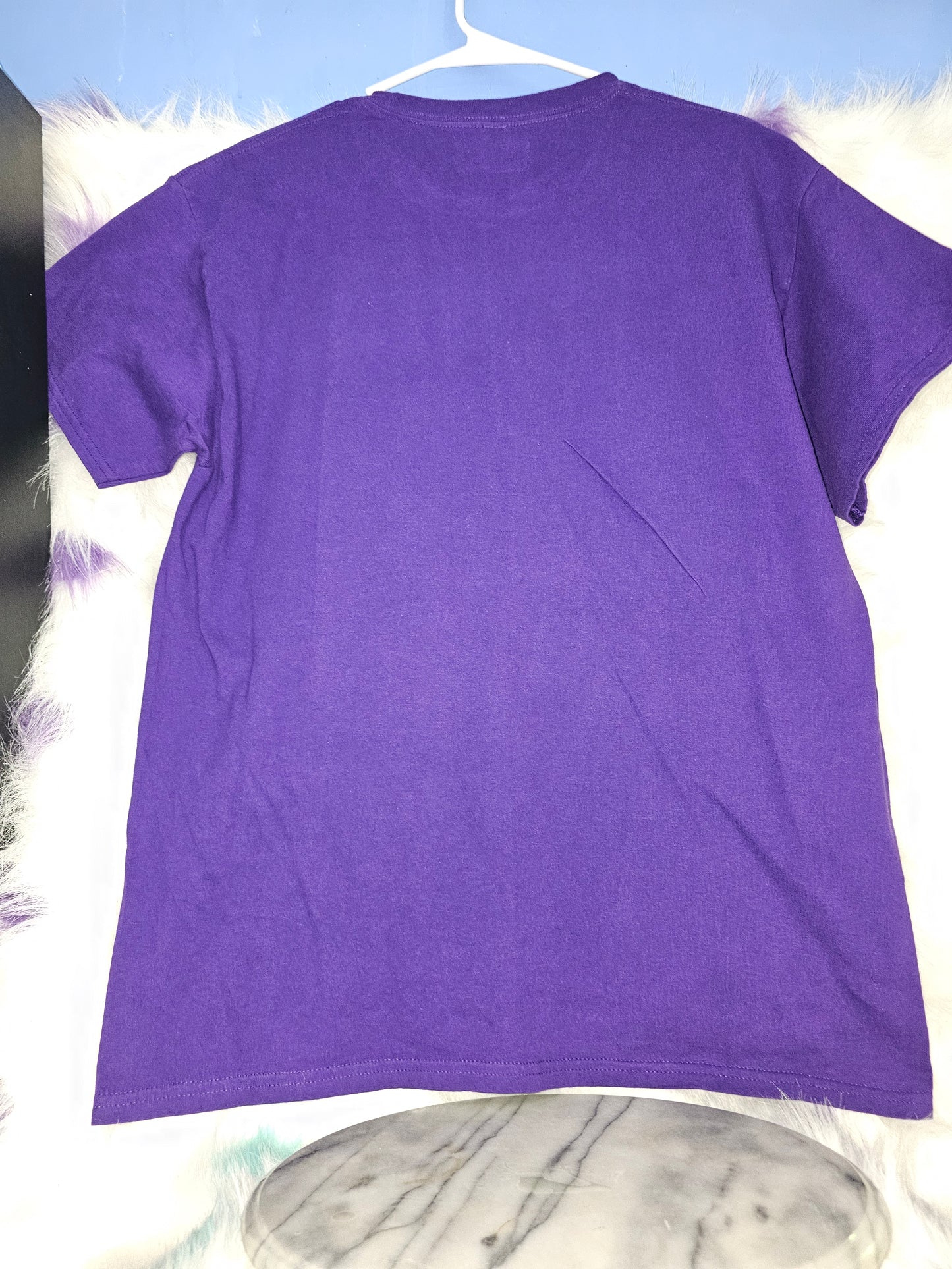 Size L 100%cotton Purple Today I chase joy Tshirt