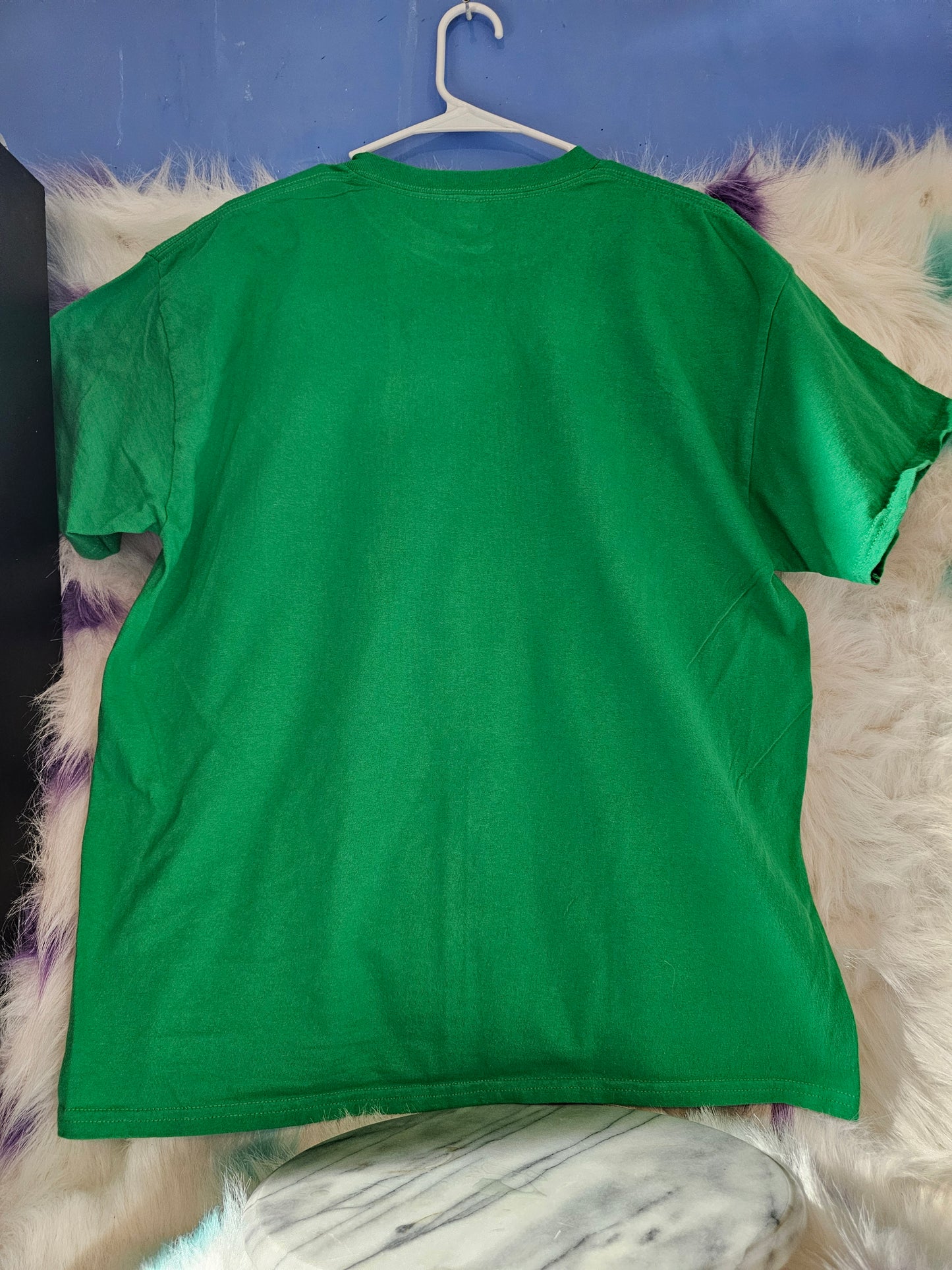 Size XL 100% cotton Green cross Tshirt