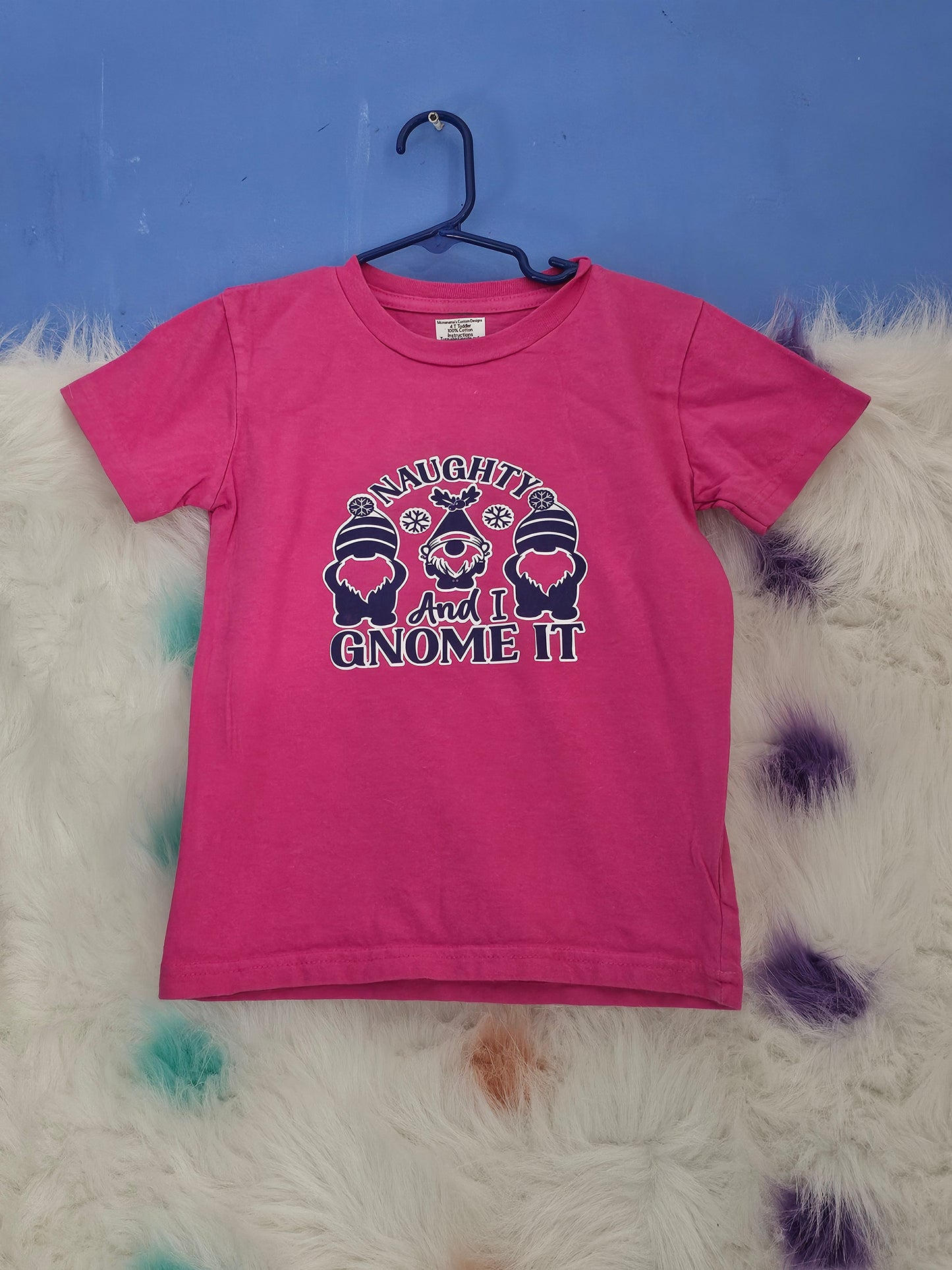 Size 4T 100% cotton Gnome it T Shirt