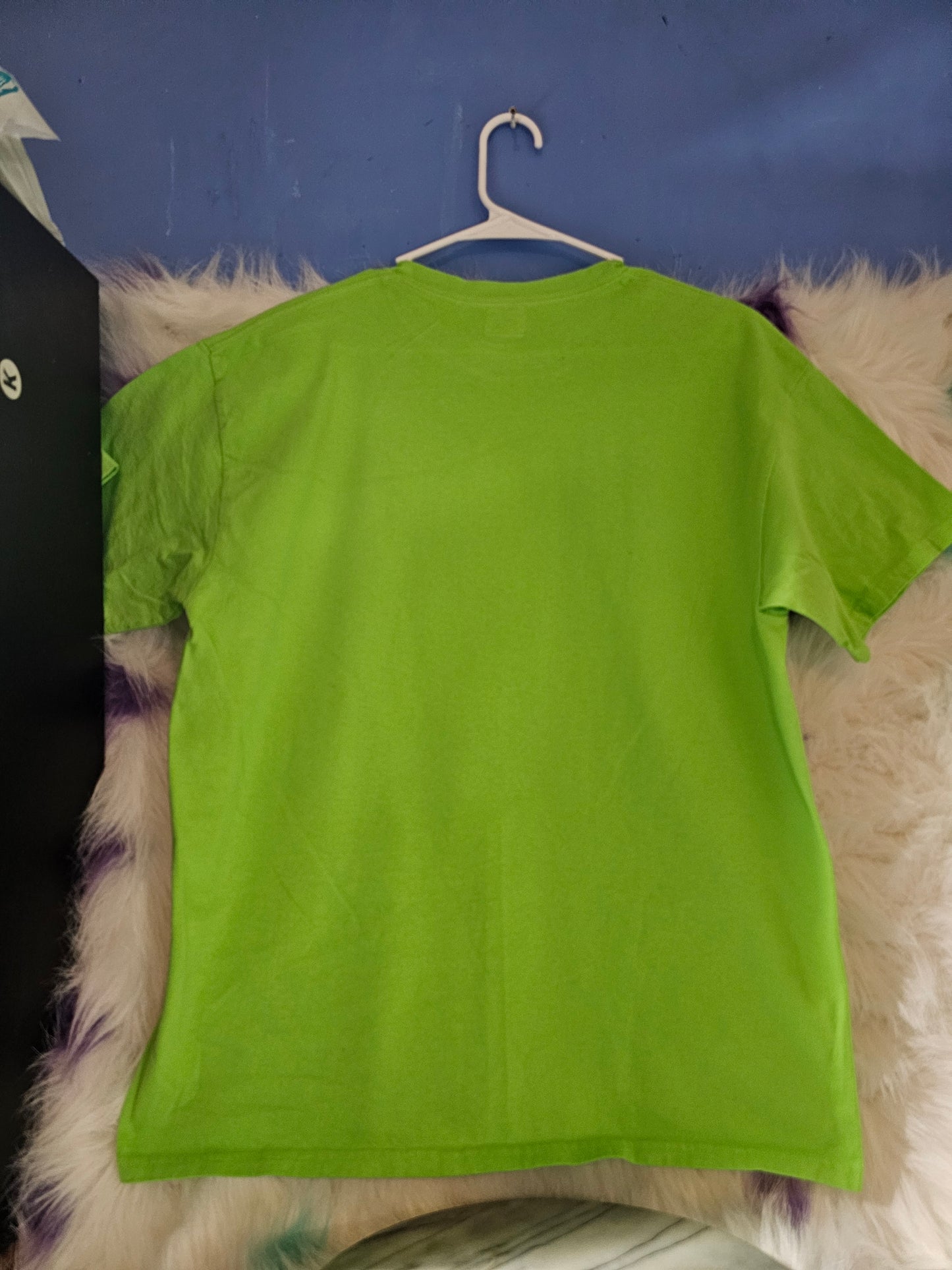 Size L 100% cotton light green Save my grace Tshirt