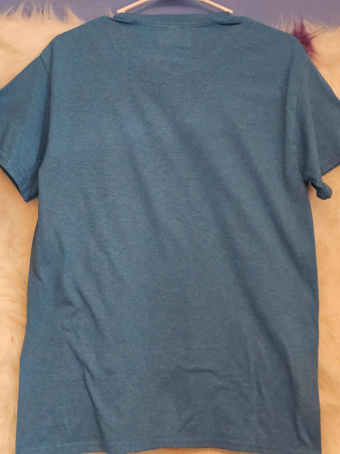 Size M 50%cotton 50%polyester blue independence truck Tshirt