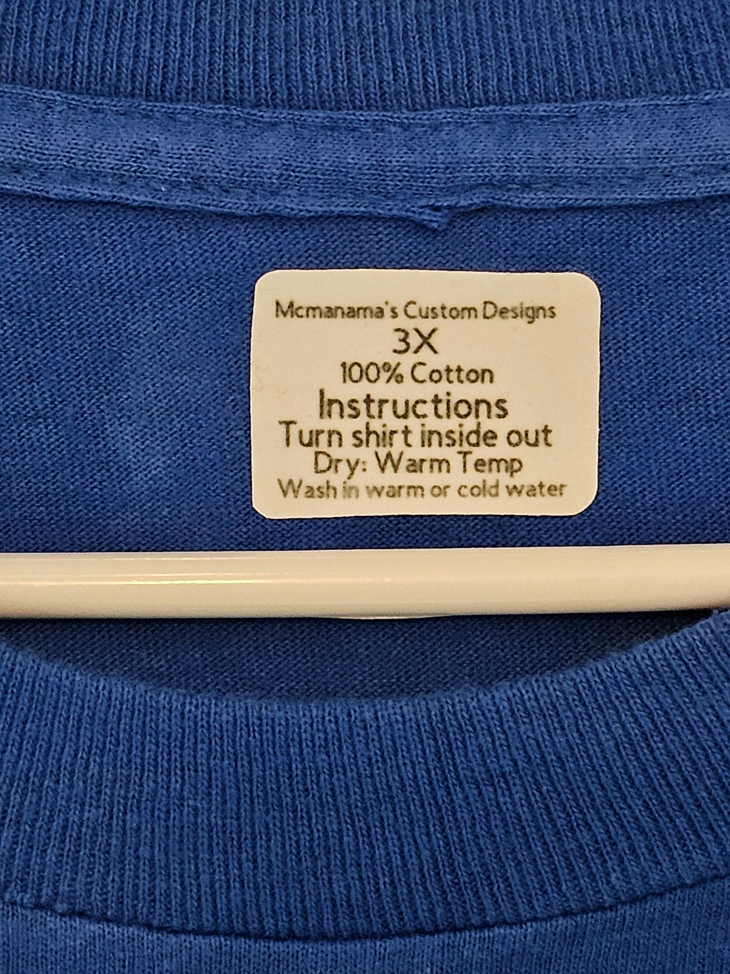 Size 3x 100% cotton Blue Boom Bitch get out of the way Tshirt