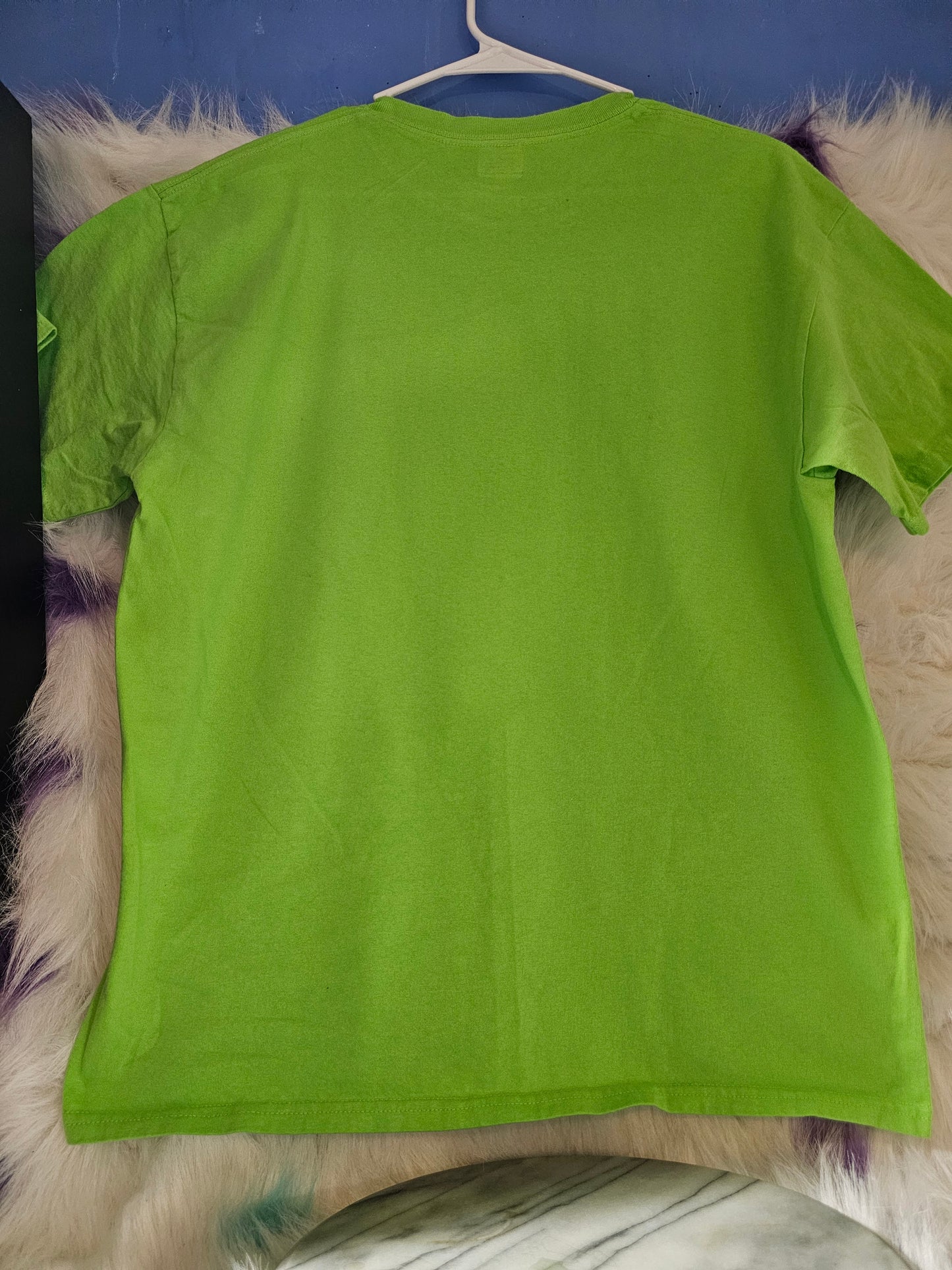 Size L 100% cotton light green Save my grace Tshirt