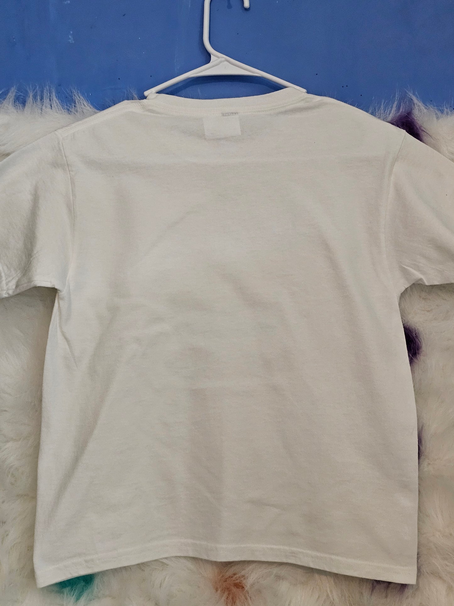 Size M youth 100% cotton white tastes like freedom Tshirt