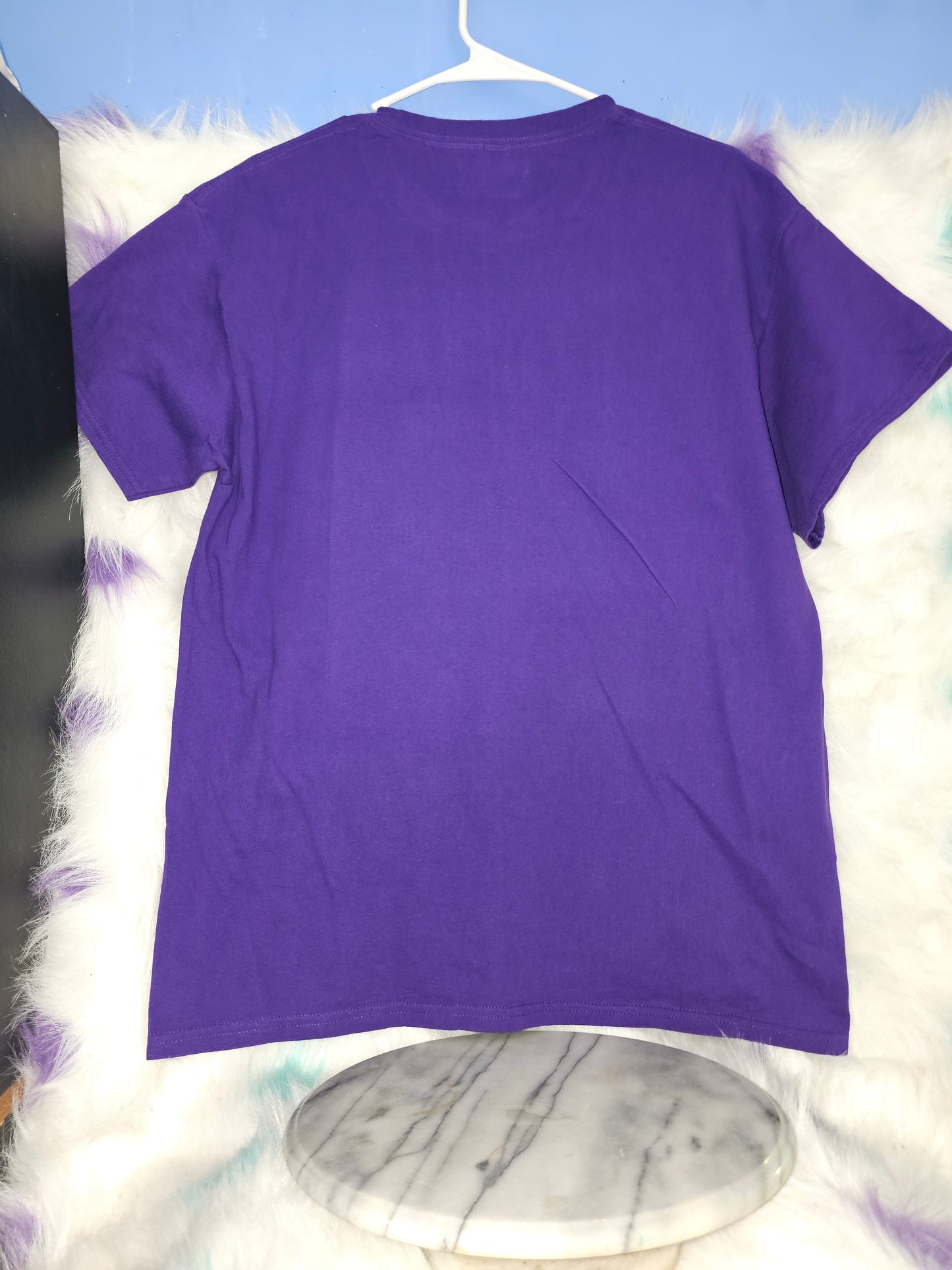 Size L 100%cotton Purple Today I chase joy Tshirt