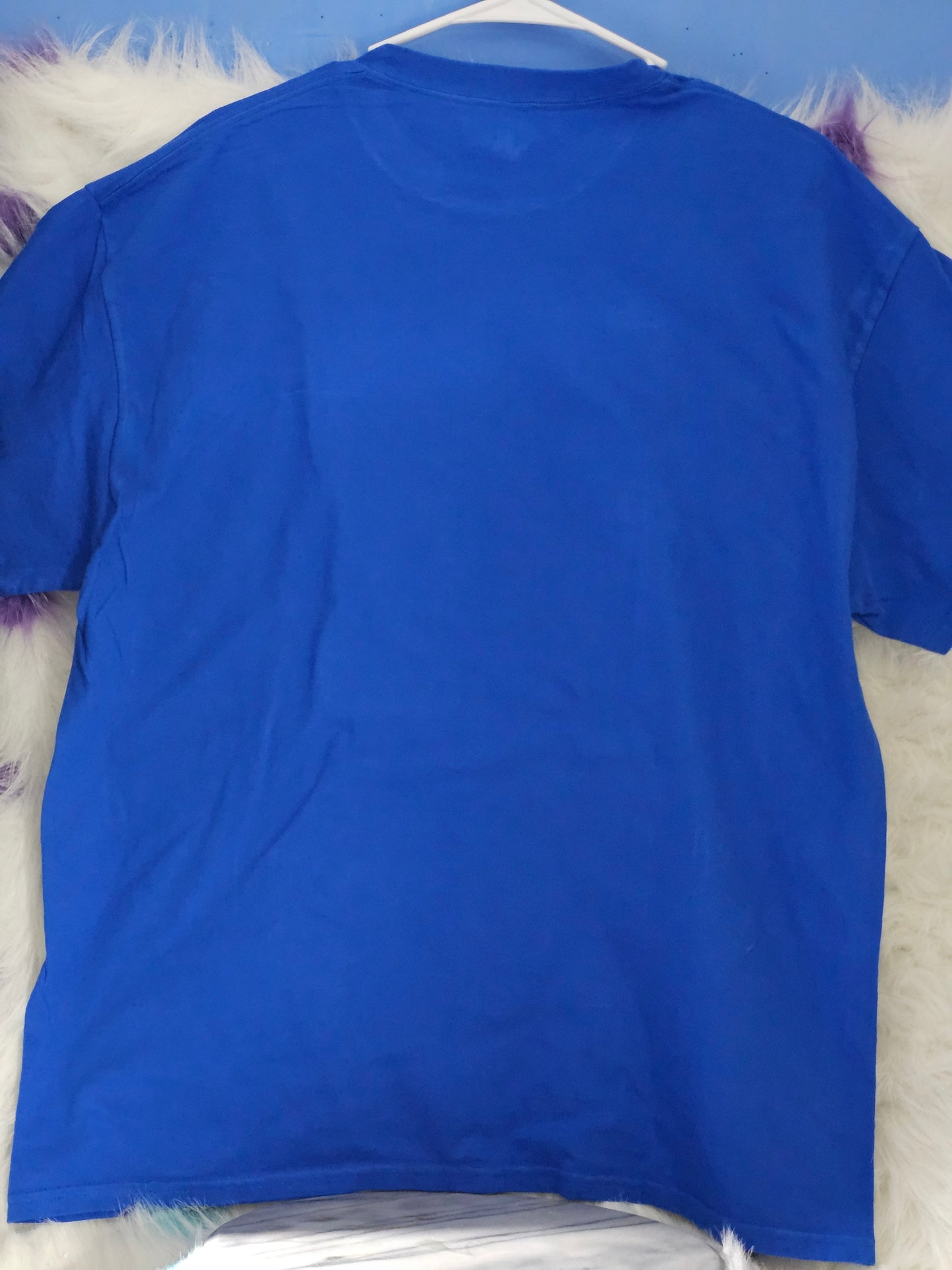 Size XL 100% cotton Blue God bless America Tshirt