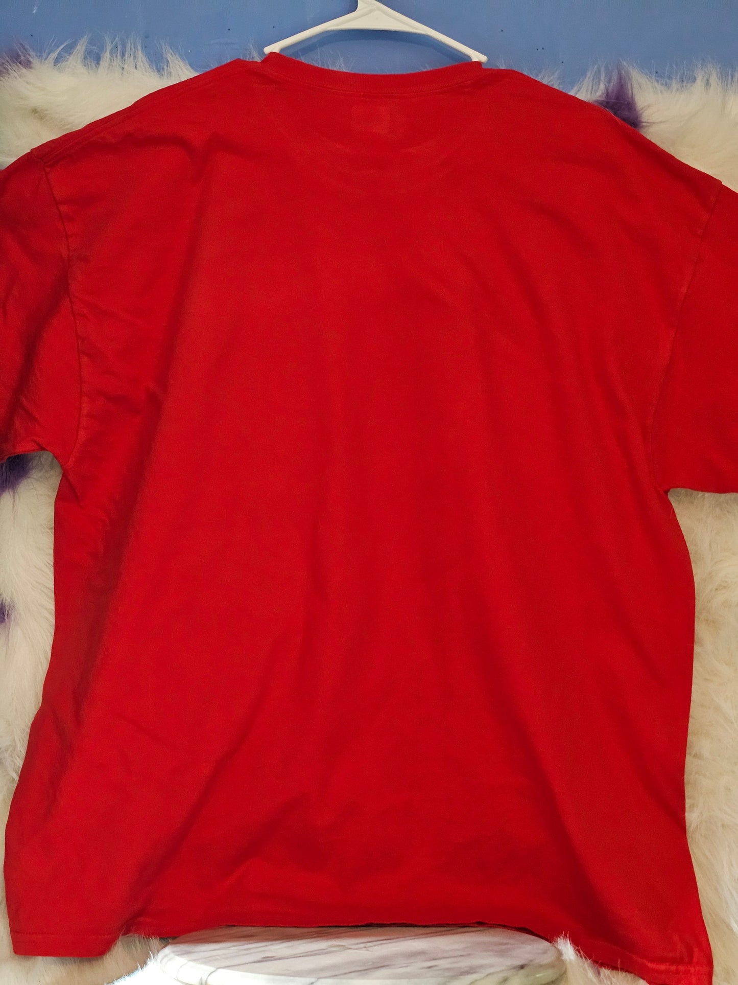 Size 2X 100% cotton Red Land of the free Tshirt
