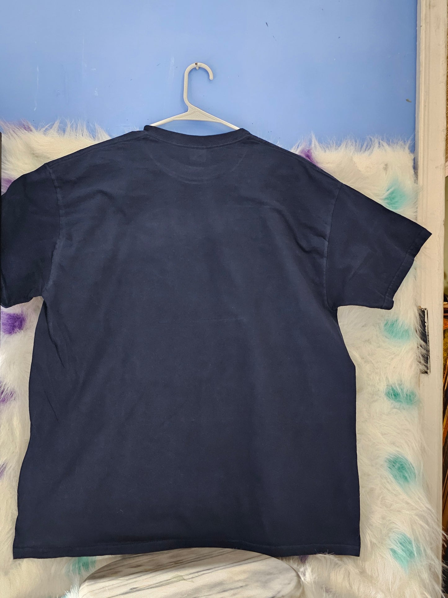 Size XL 100% cotton Black USA Tshirt