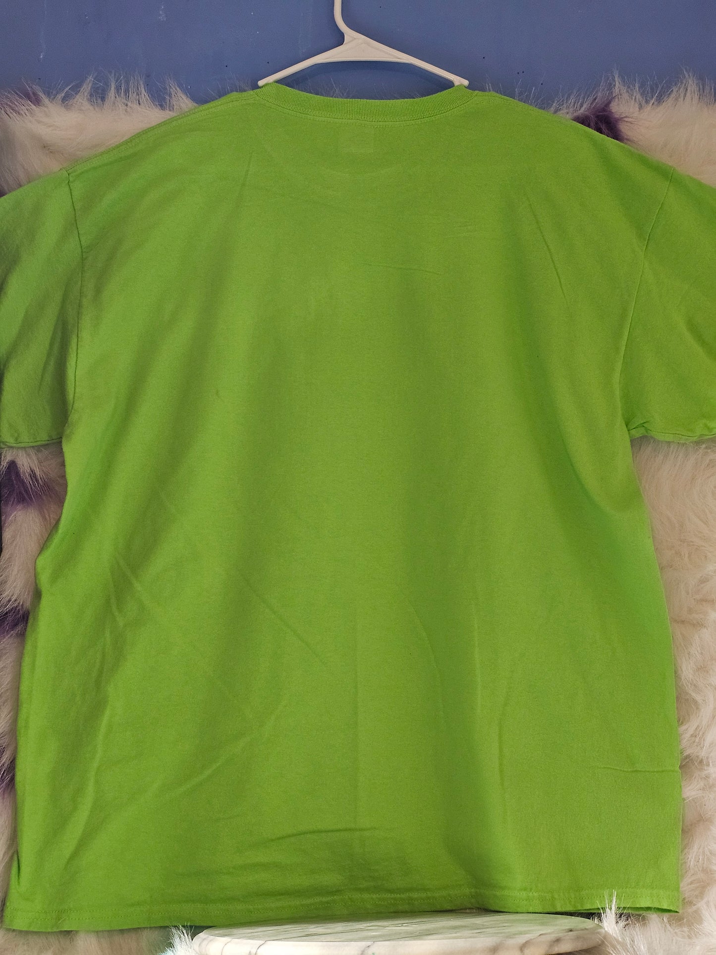 Size XL 100% cotton light green Unique Special Tshirt