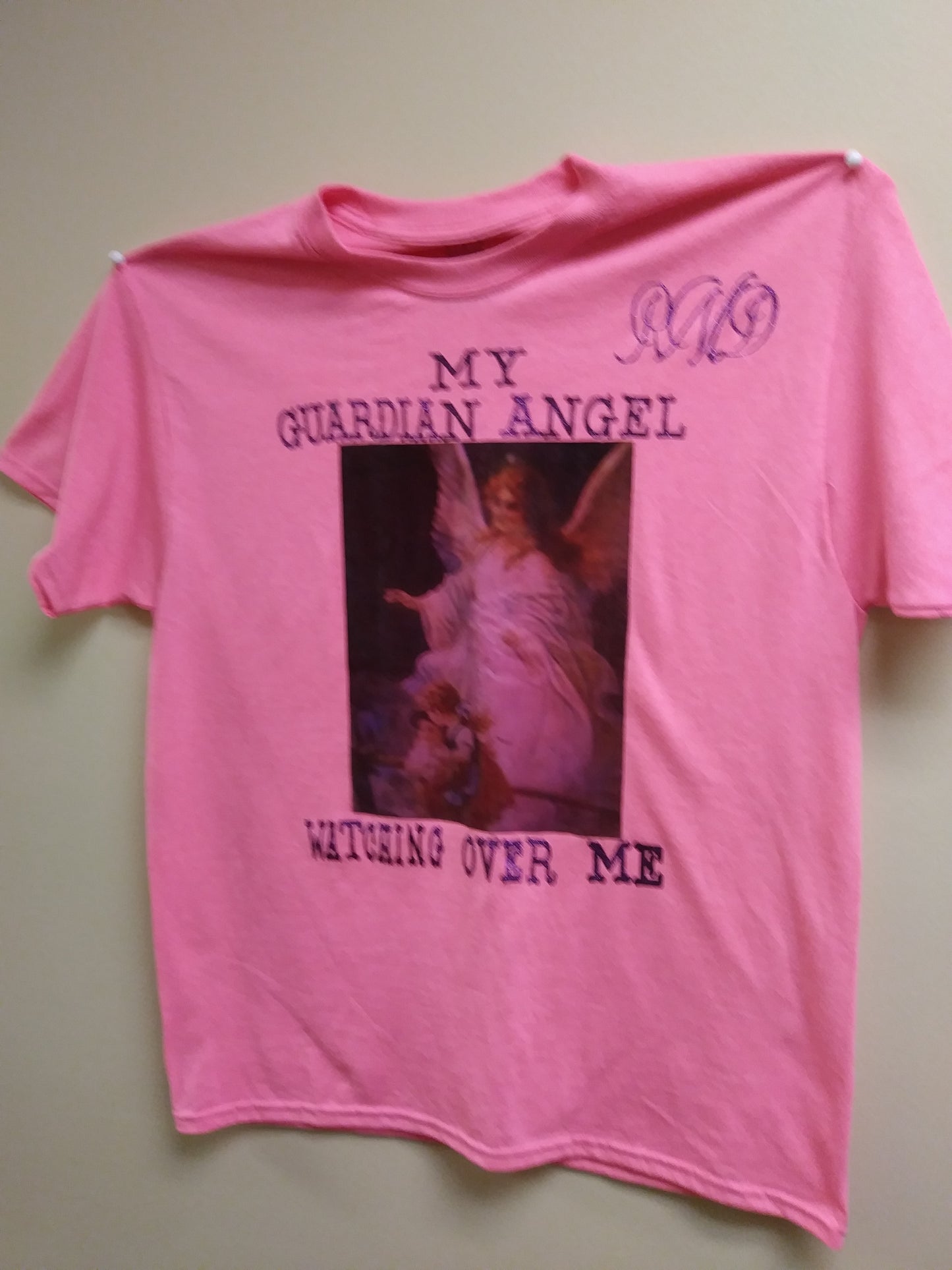 My guardian angel watching over me shirt