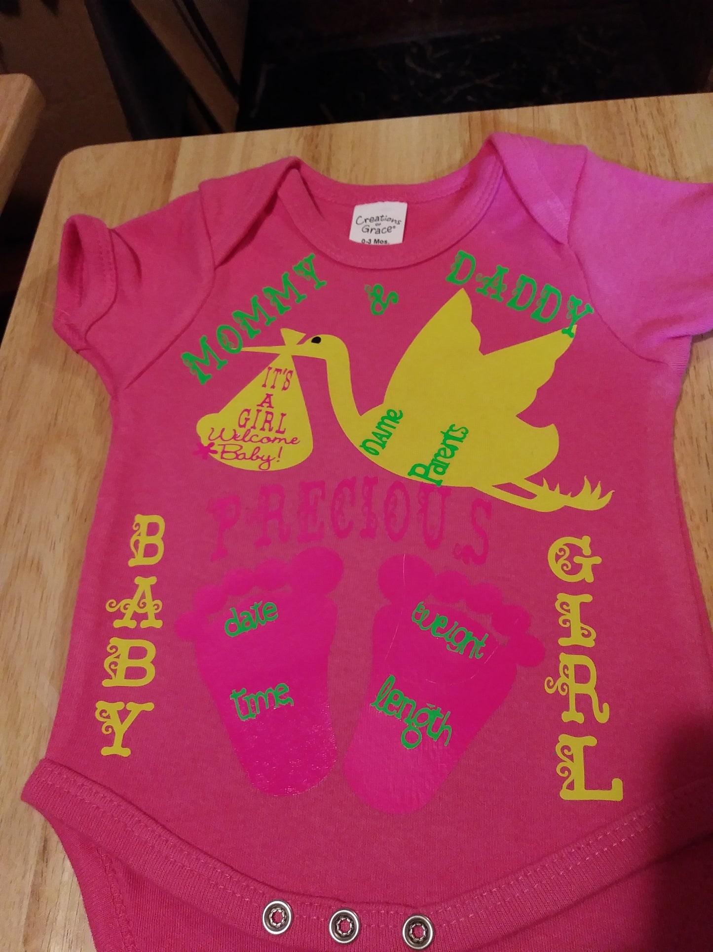 It's a girl baby shirt