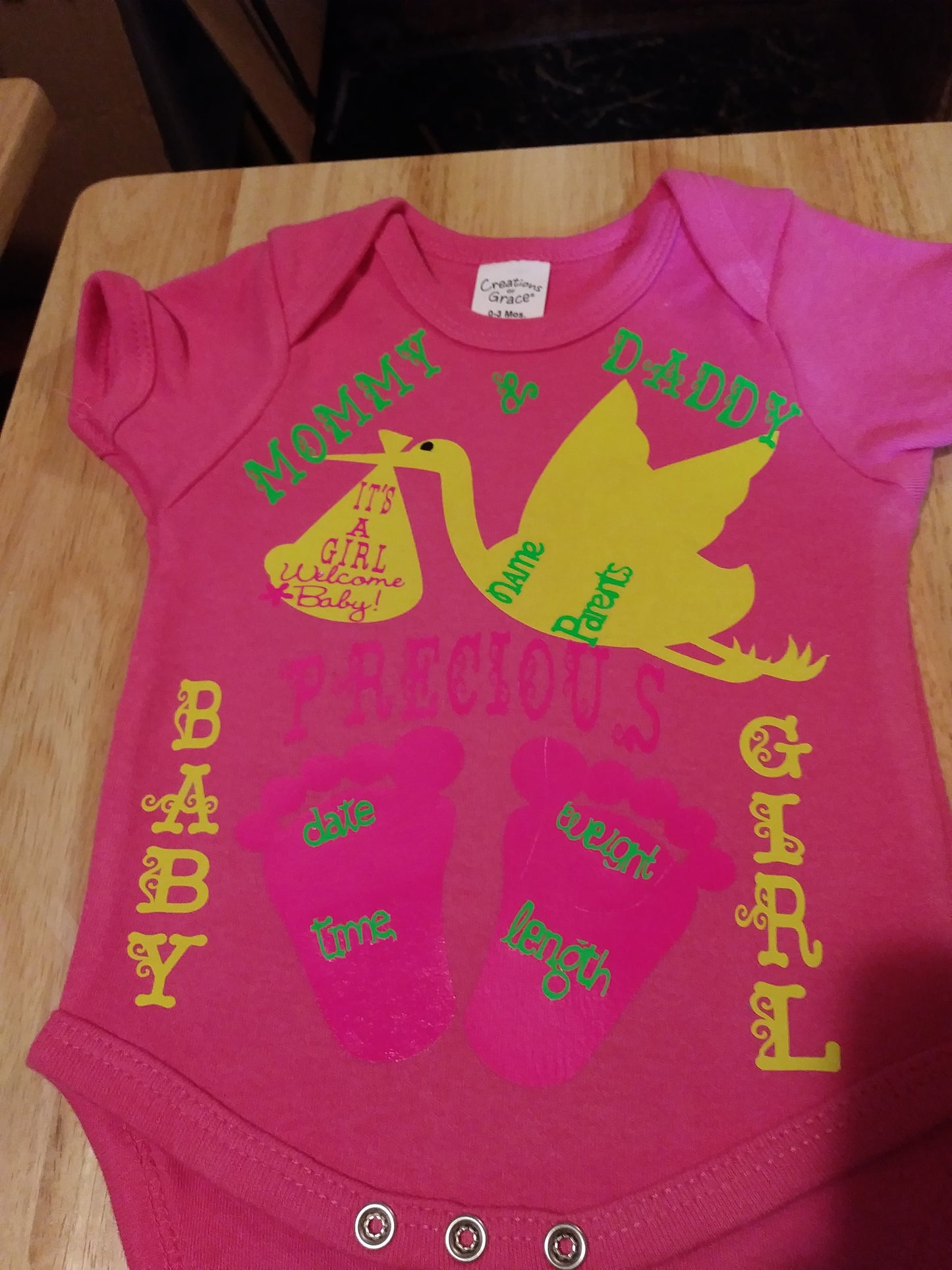 It's a girl baby shirt