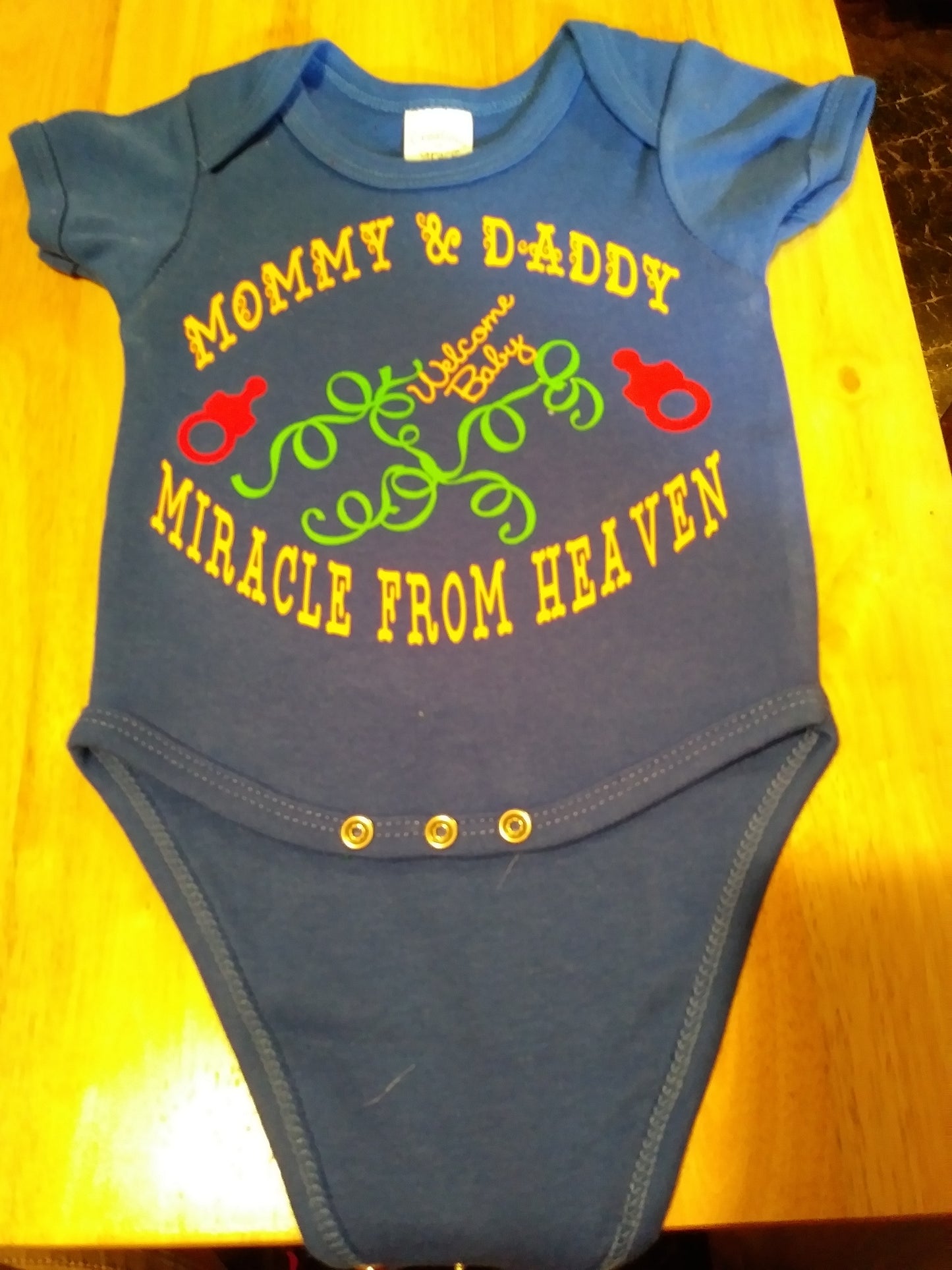 Mommy & Daddy miracle from heaven