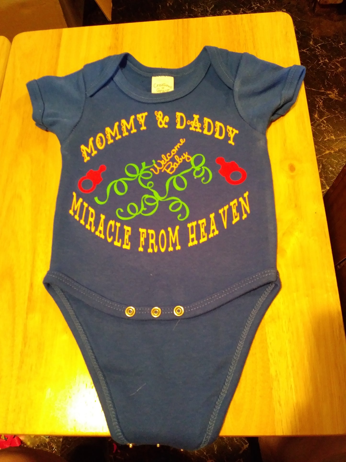Mommy & Daddy miracle from heaven
