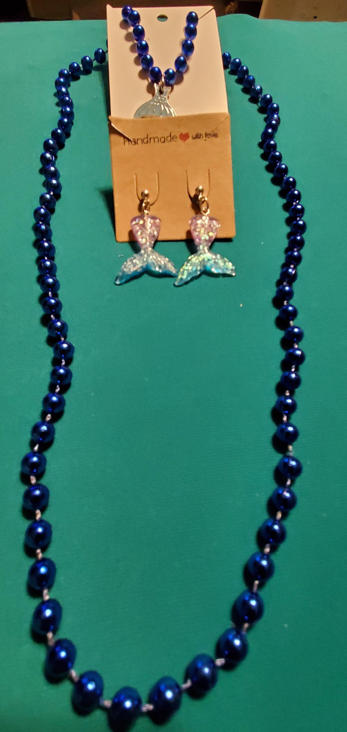 Mermaid tail earrings
