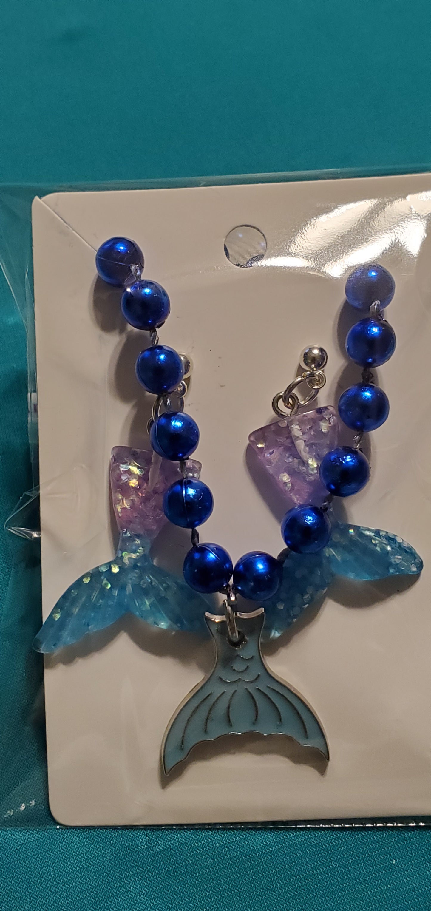 Mermaid tail earrings