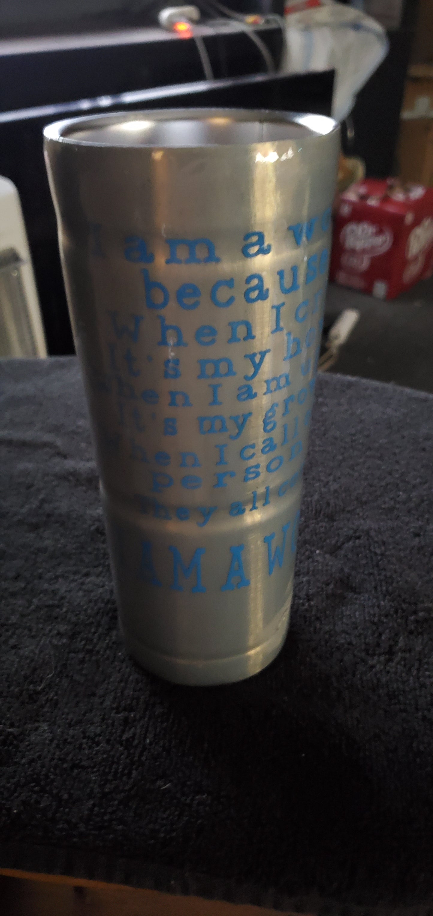 Call of the wild tumbler cup