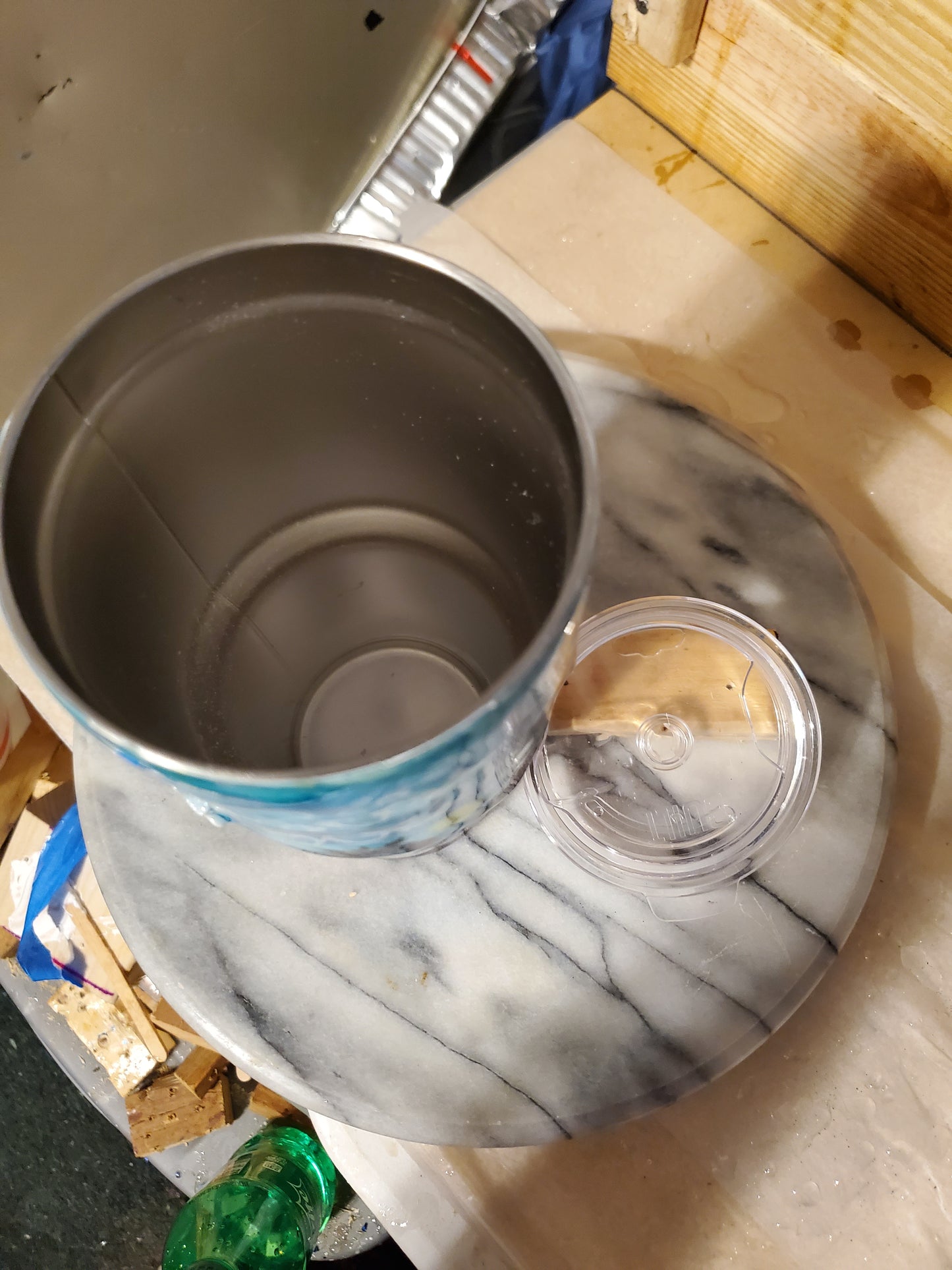 Beach Wedding 30 0z Stainless steel tumbler cup