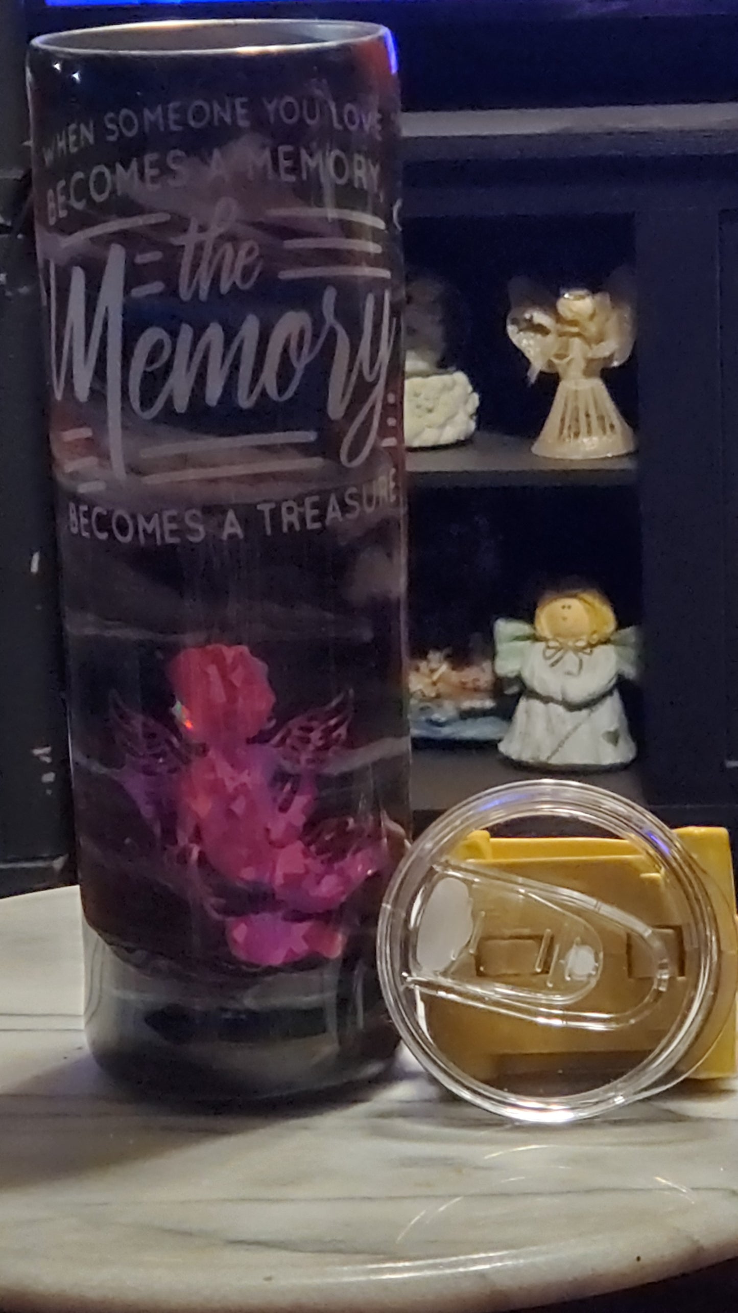 30 oz Forever in my heart tumbler cup