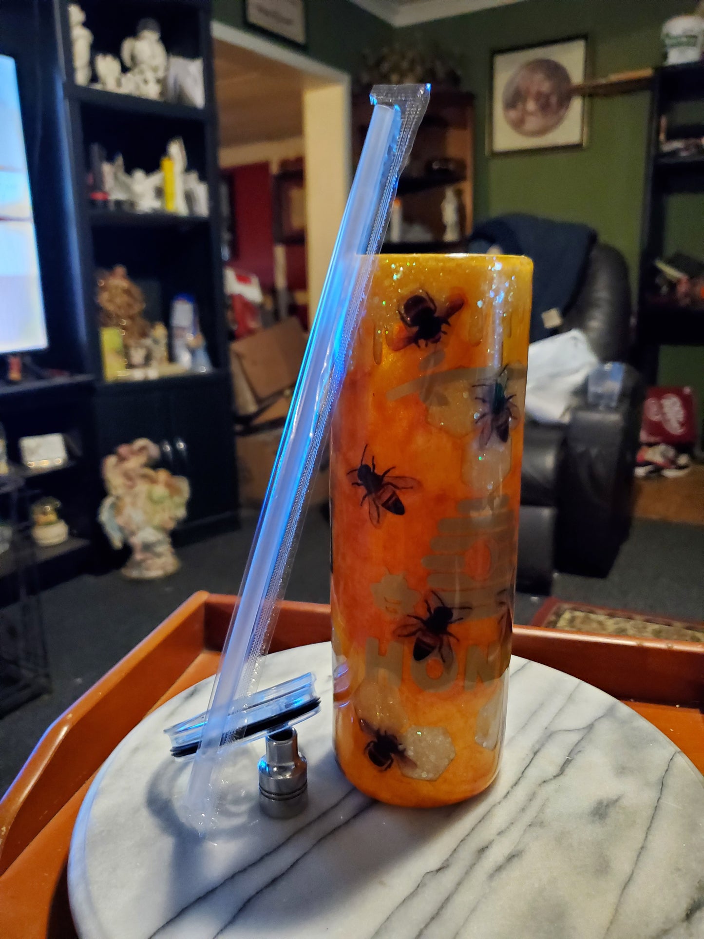 30 oz Honey bee tumbler cup