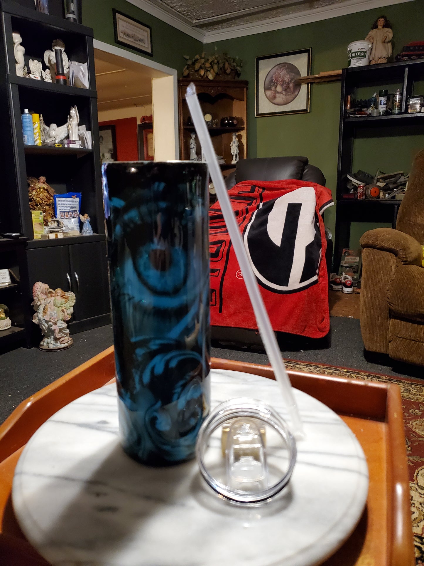 30 oz I am watching you hogg tumbler cup