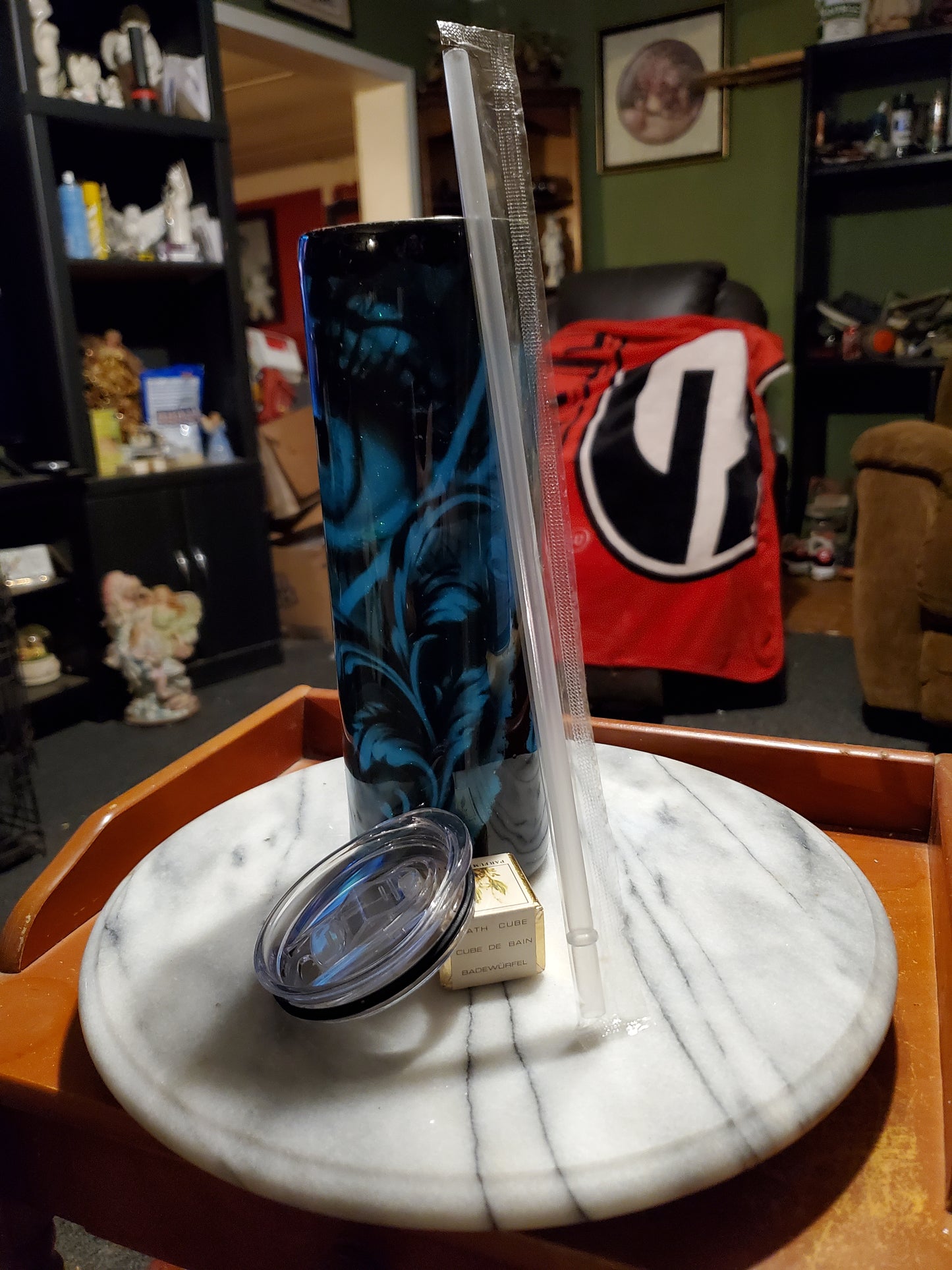 30 oz I am watching you hogg tumbler cup
