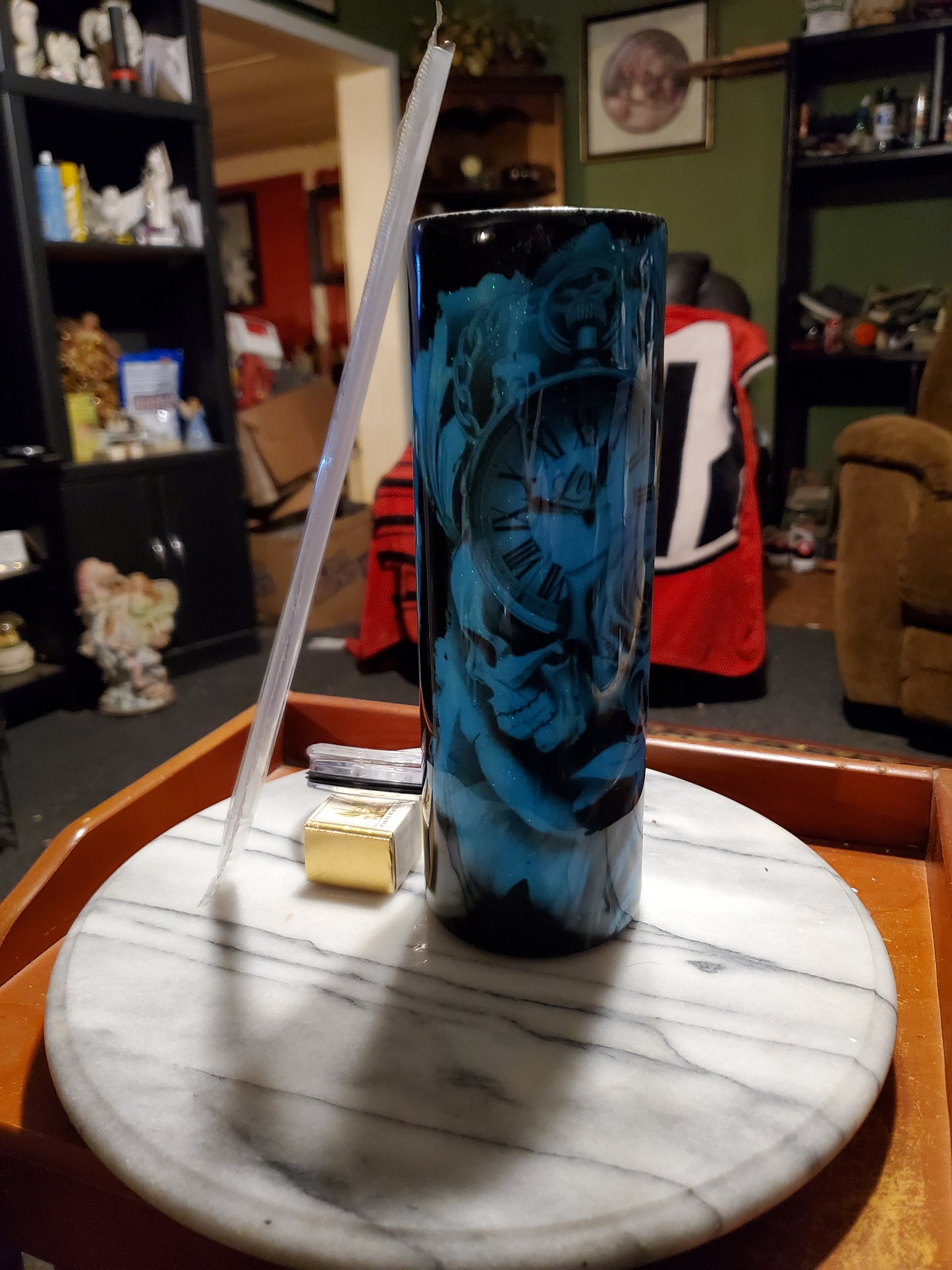 30 oz I am watching you hogg tumbler cup