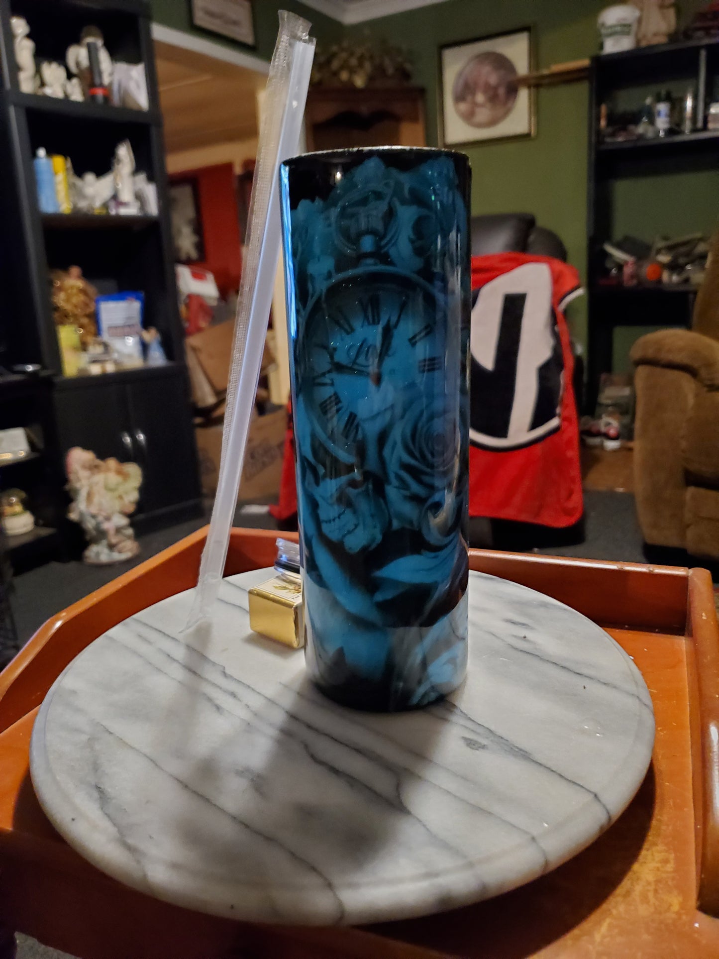 30 oz I am watching you hogg tumbler cup