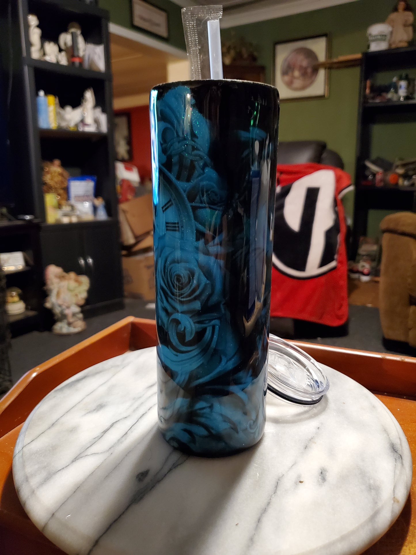 30 oz I am watching you hogg tumbler cup