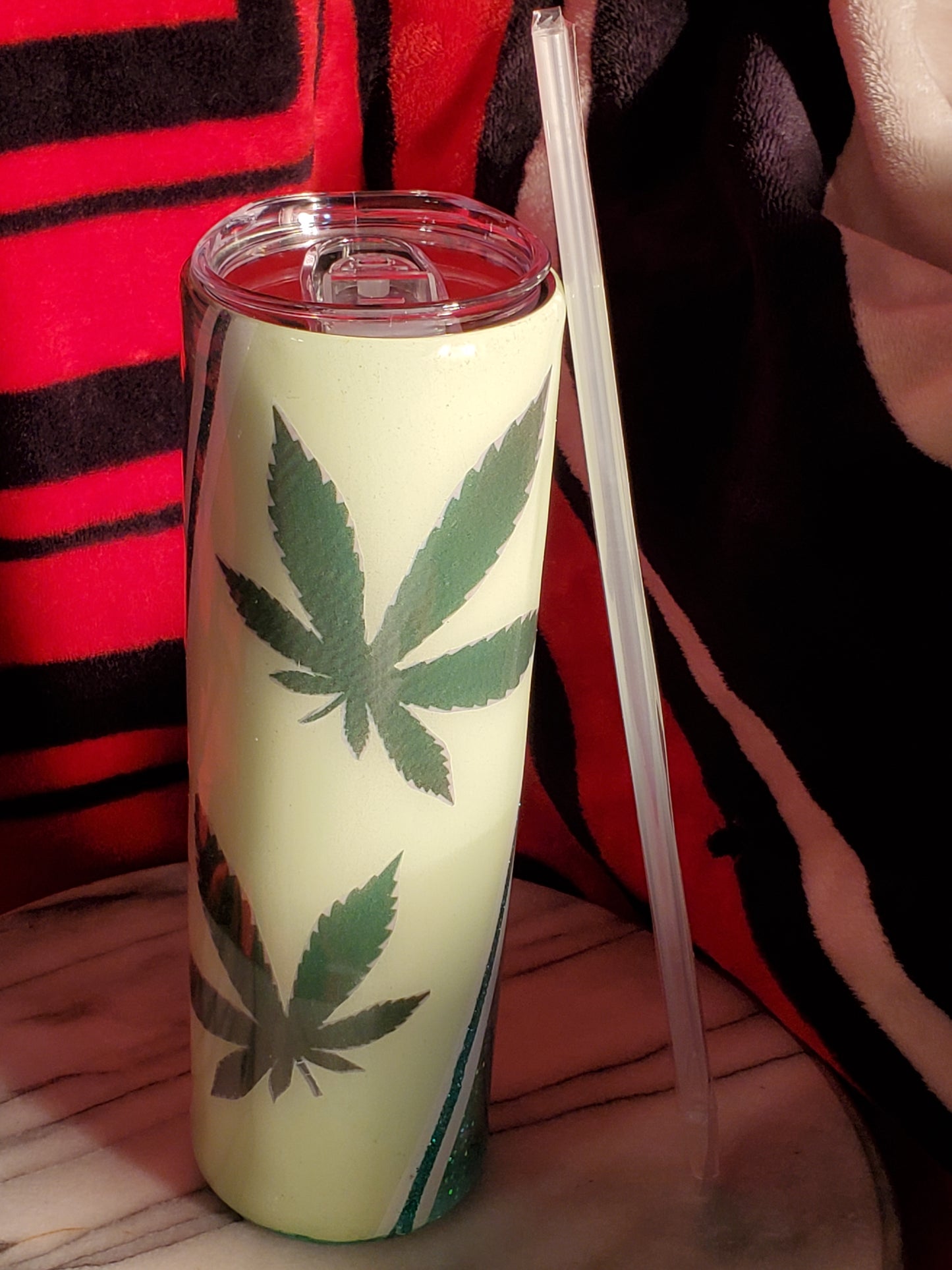 30 oz Up in Smoke stainless steel hogg tumbler cup