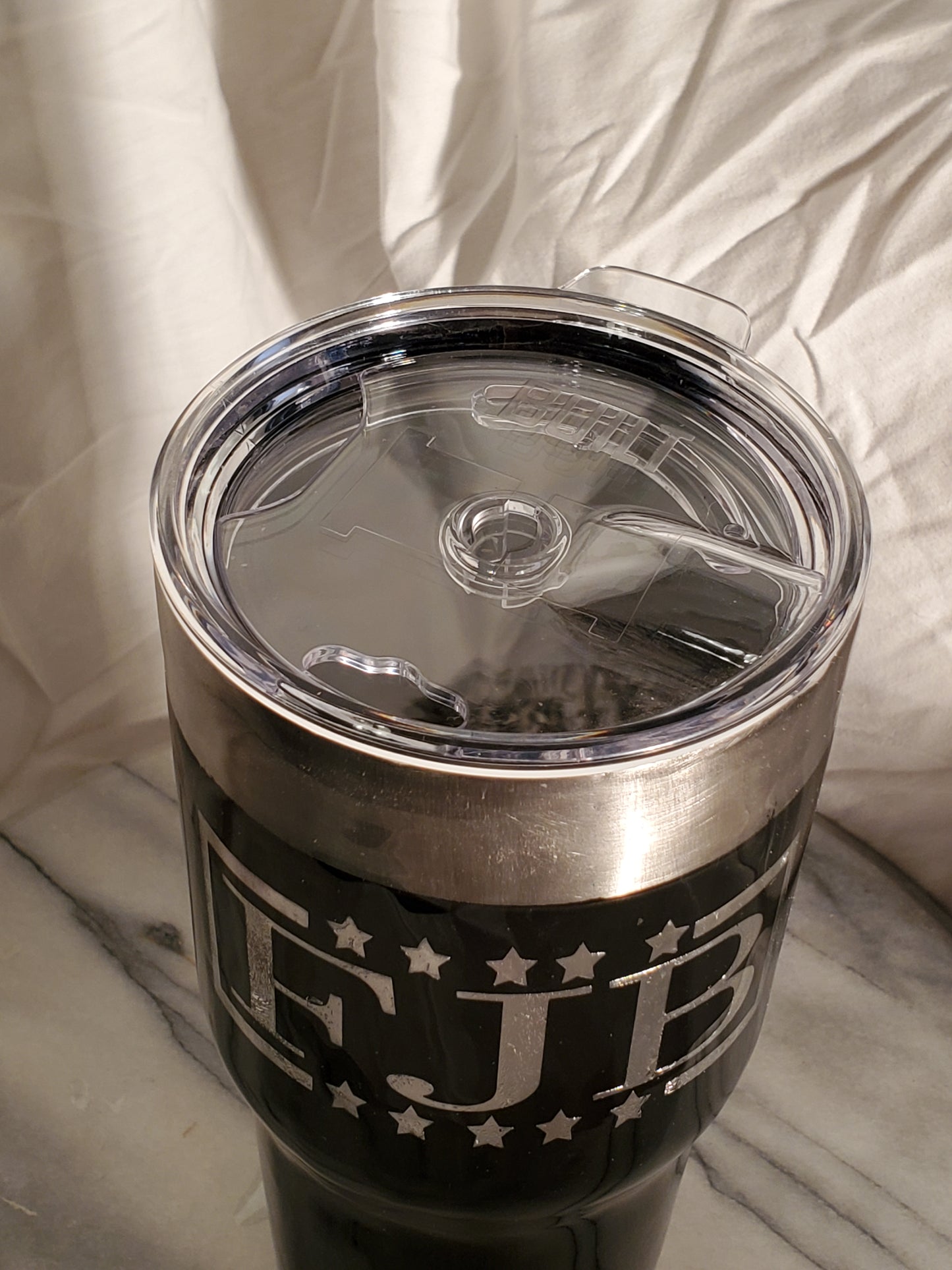 30 oz FJB stainless steel hogg tumbler cup