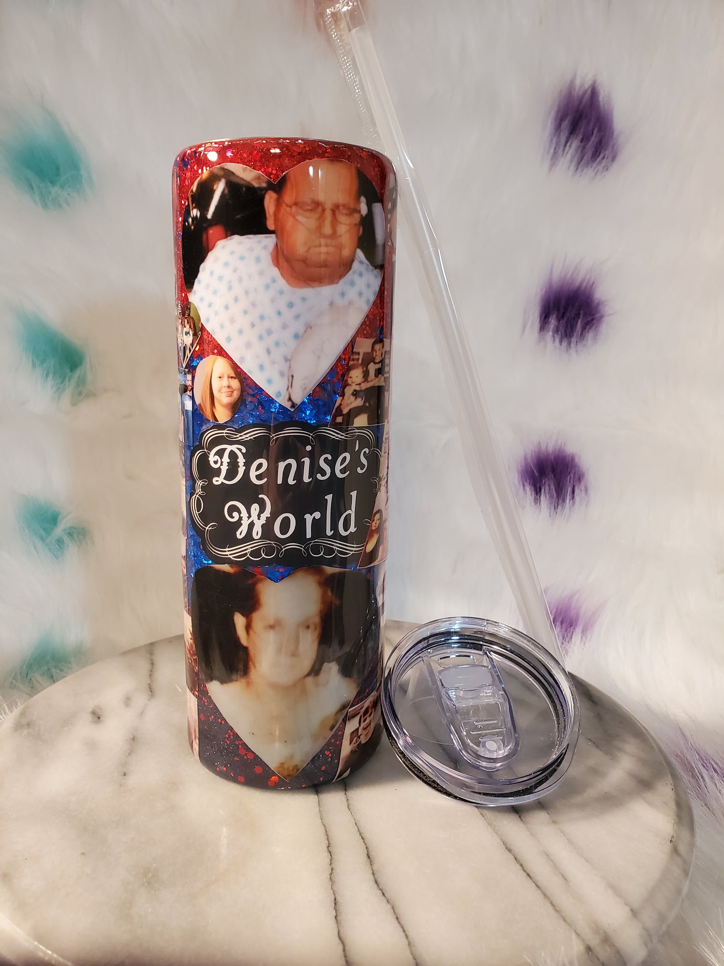 30 oz My personal family double wall stainless steel tumbler cup
