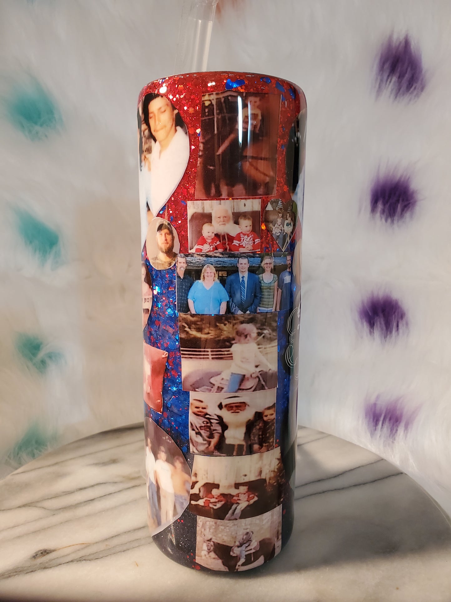 30 oz My personal family double wall stainless steel tumbler cup
