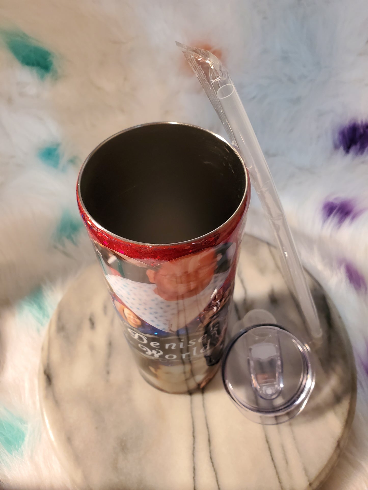 30 oz My personal family double wall stainless steel tumbler cup