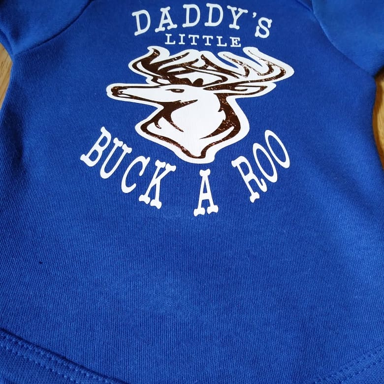 Copy of Daddy's little buckaroo oneies