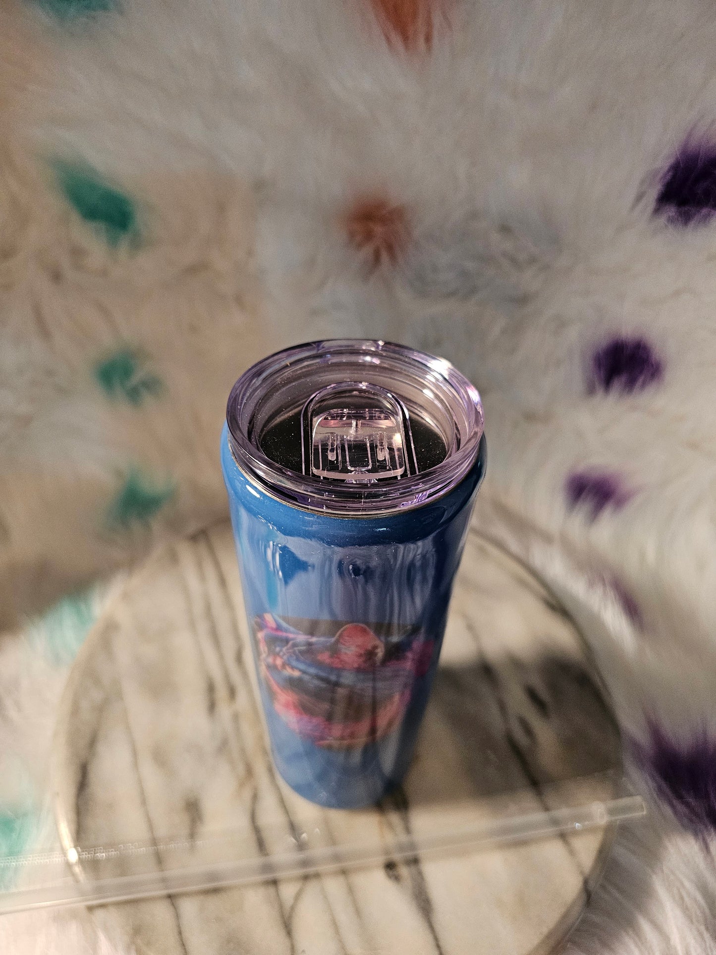 20 oz Cat double wall stainless steel tumbler cup